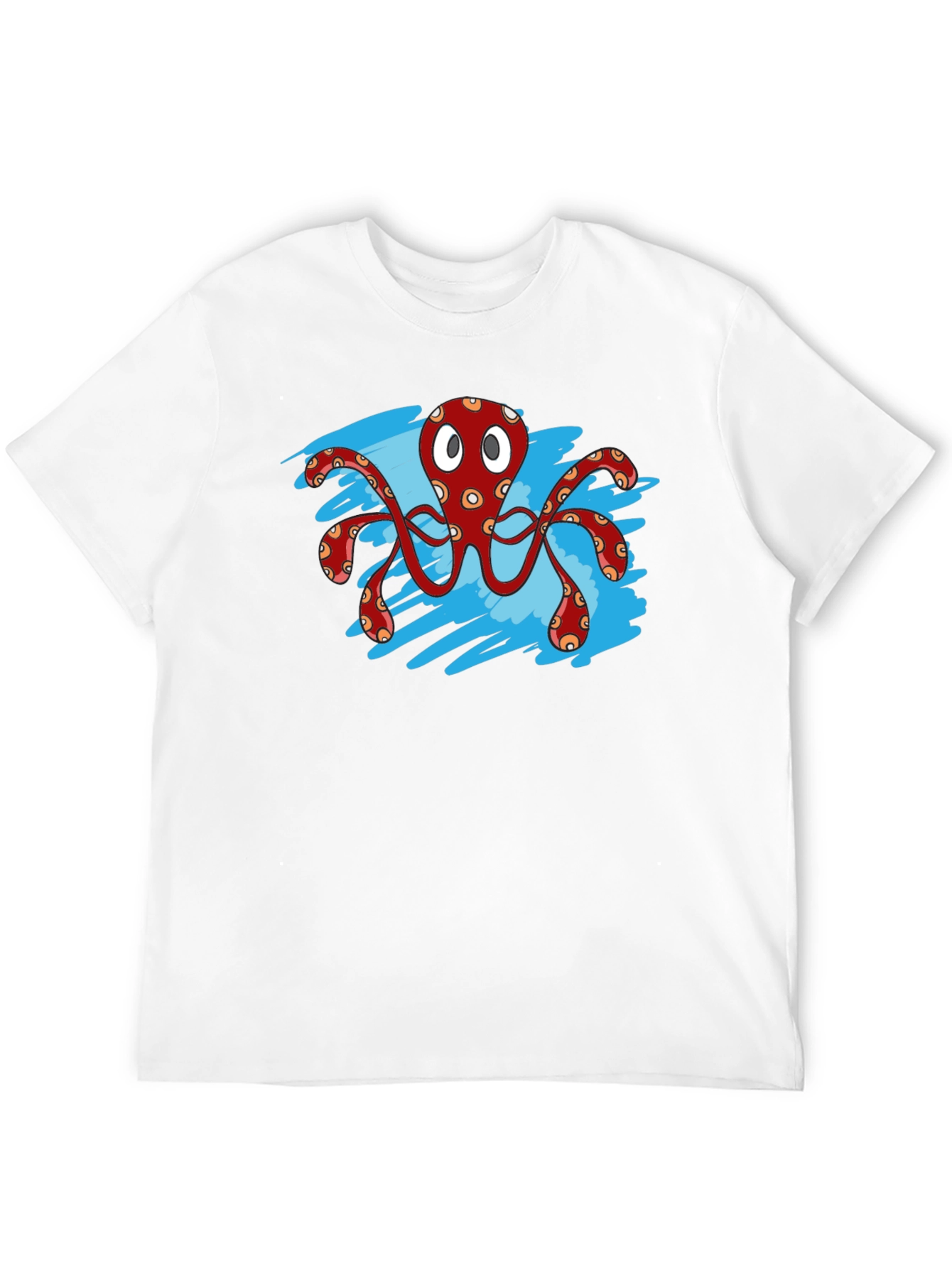 Octopus Graphic T-Shirt - Black