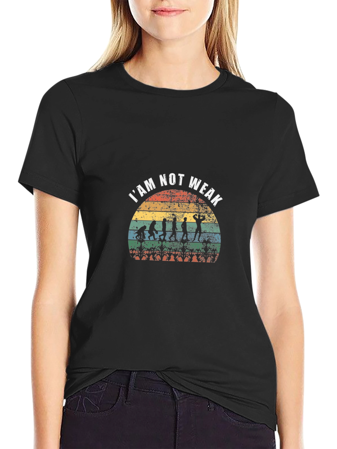 I am Not Weak Evolution T-Shirt