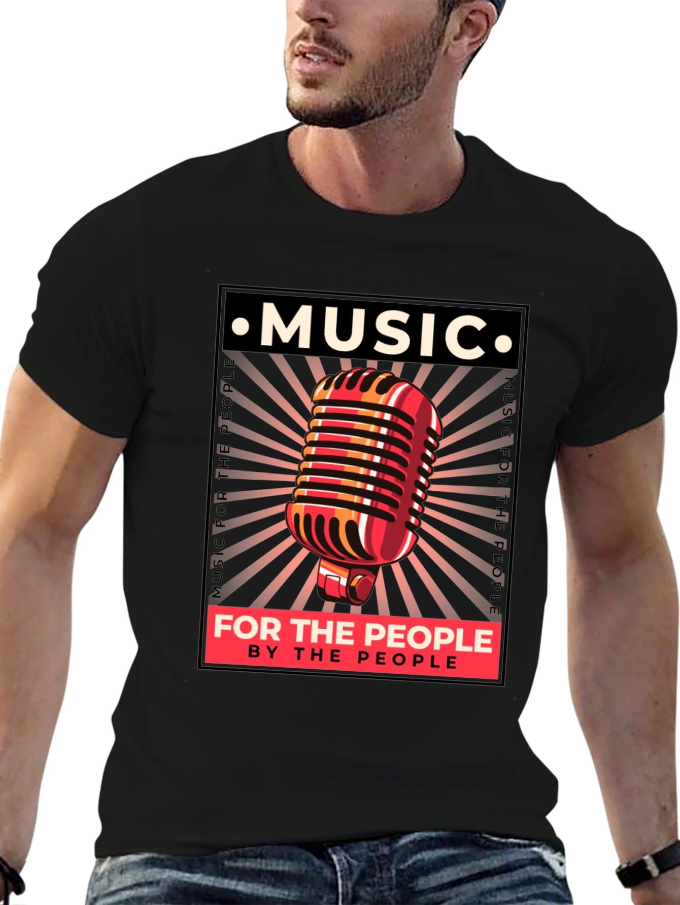 Music For The People Graphic T-Shirt