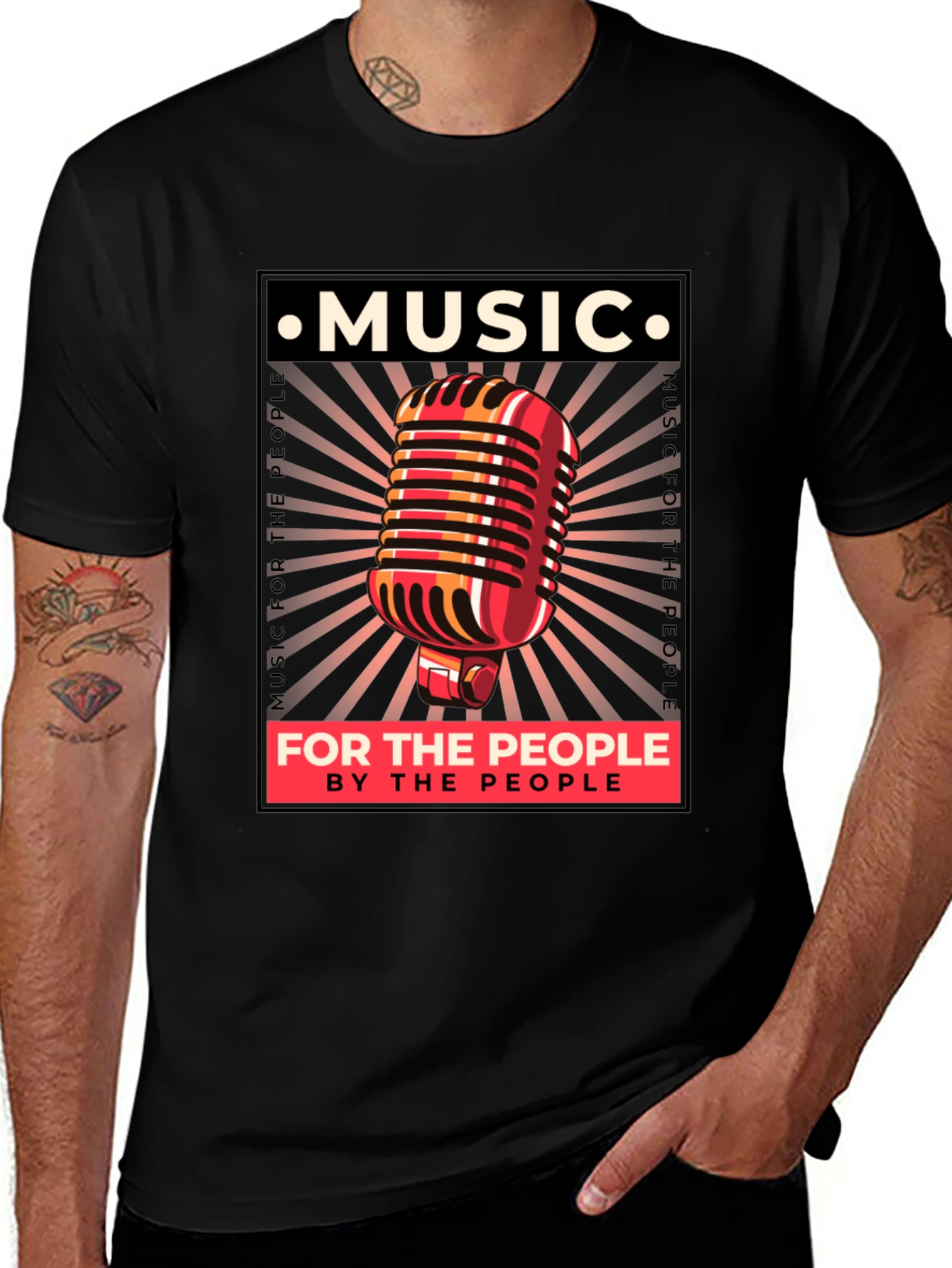 Music For The People Graphic T-Shirt
