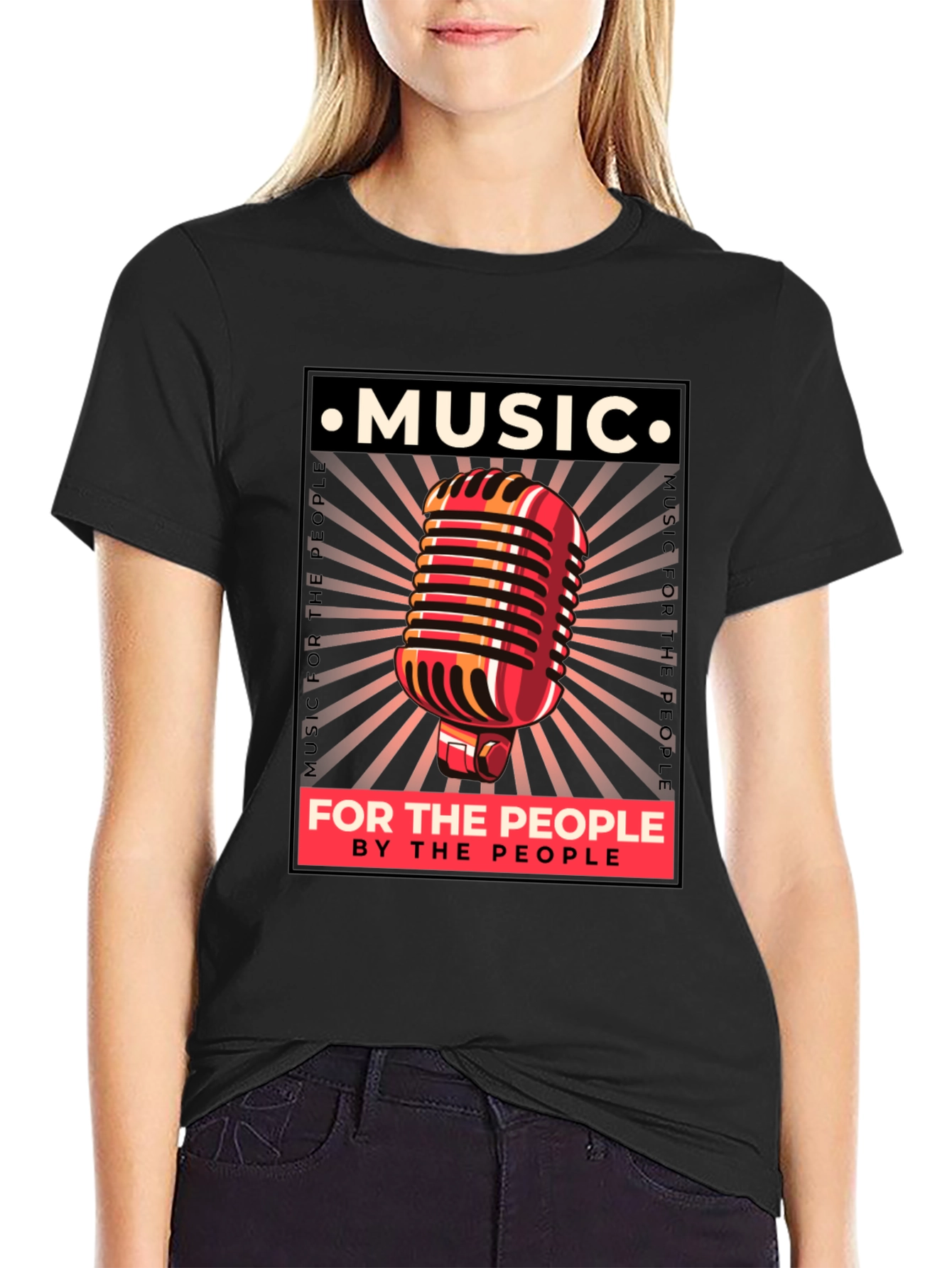 Music For The People Graphic T-Shirt