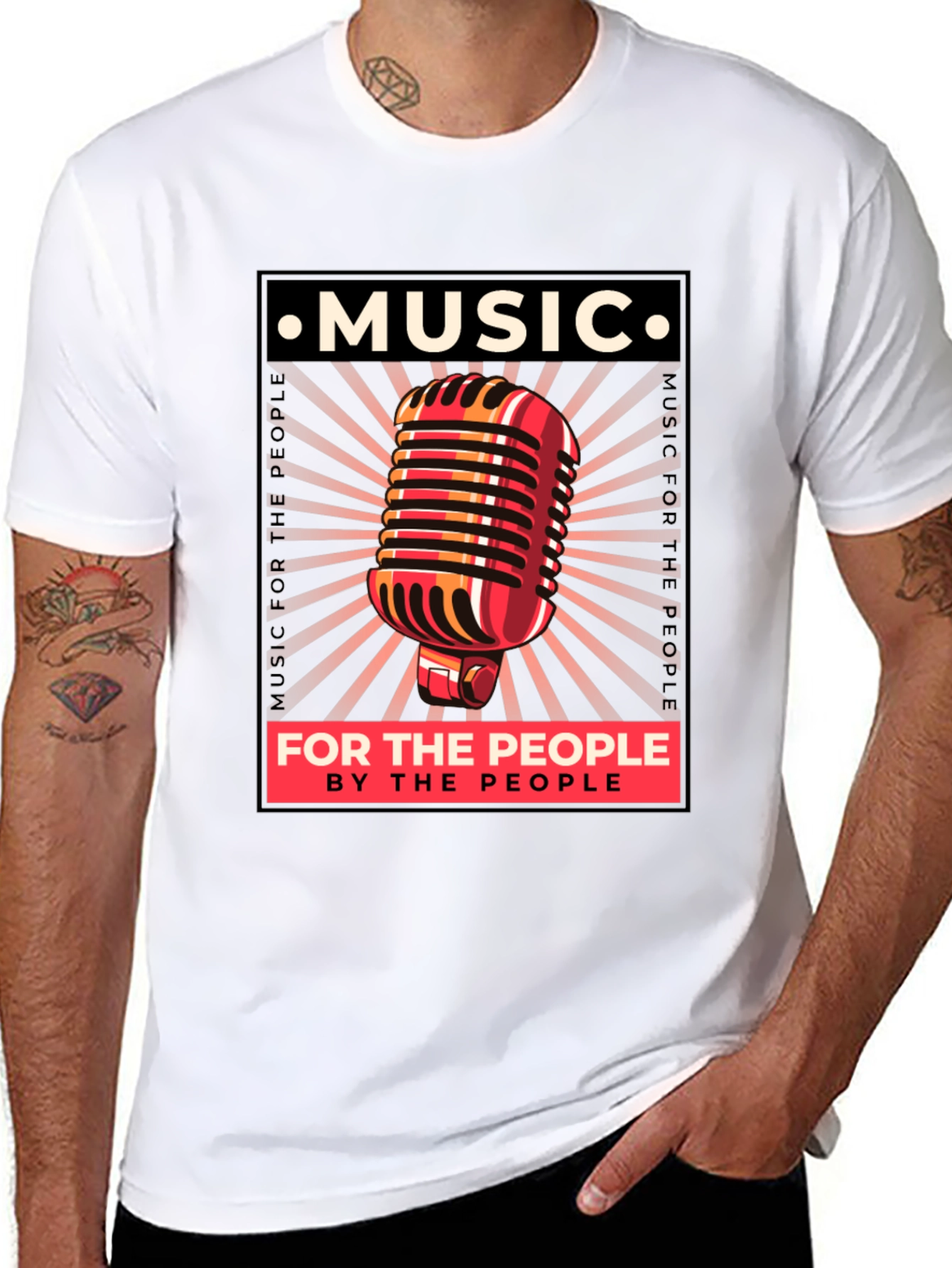Music For The People Graphic T-Shirt