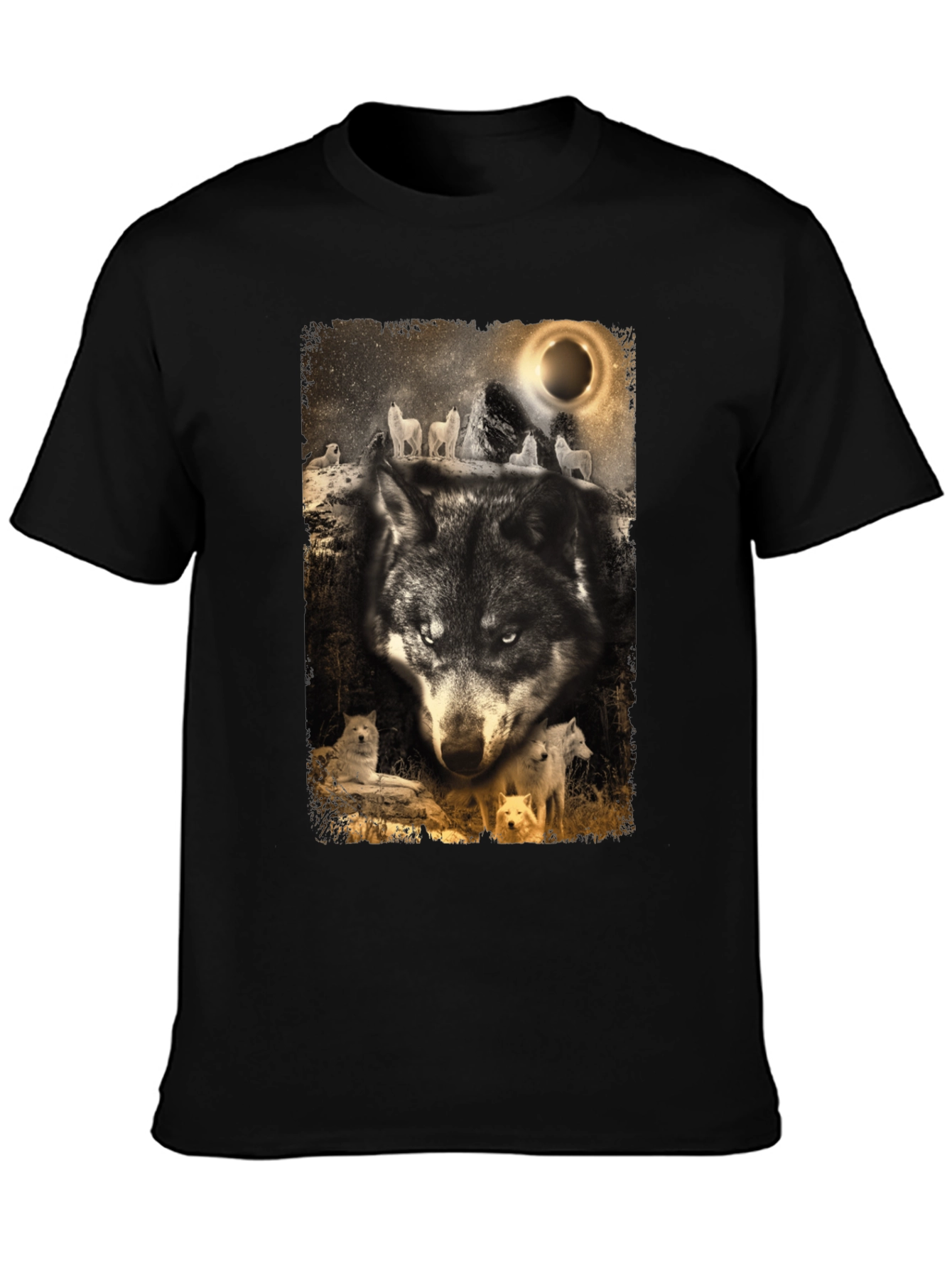 Wolf Pack Graphic Tee - Eclipse Design