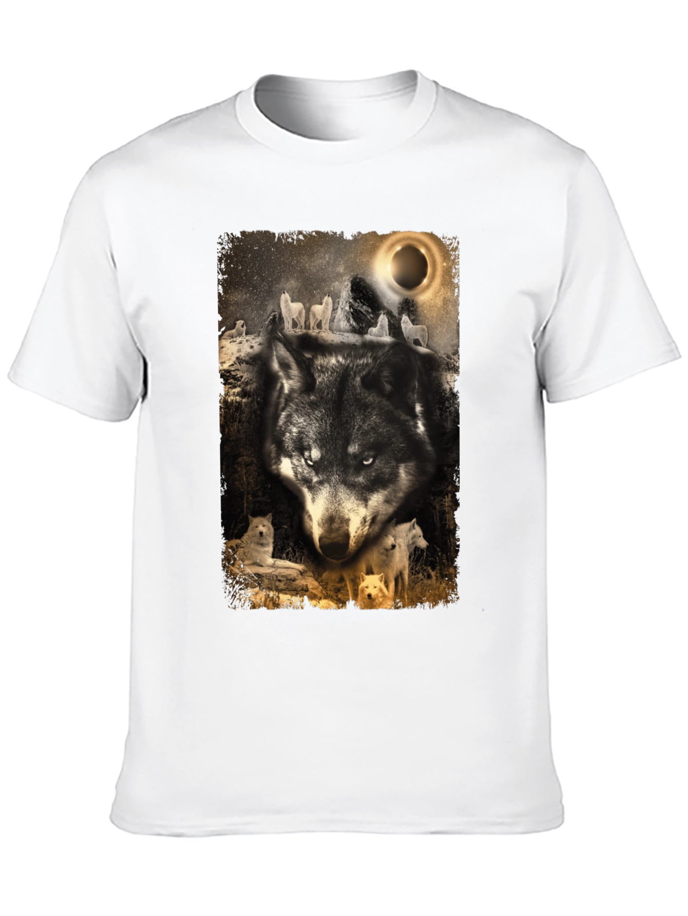 Wolf Pack Graphic Tee - Eclipse Design