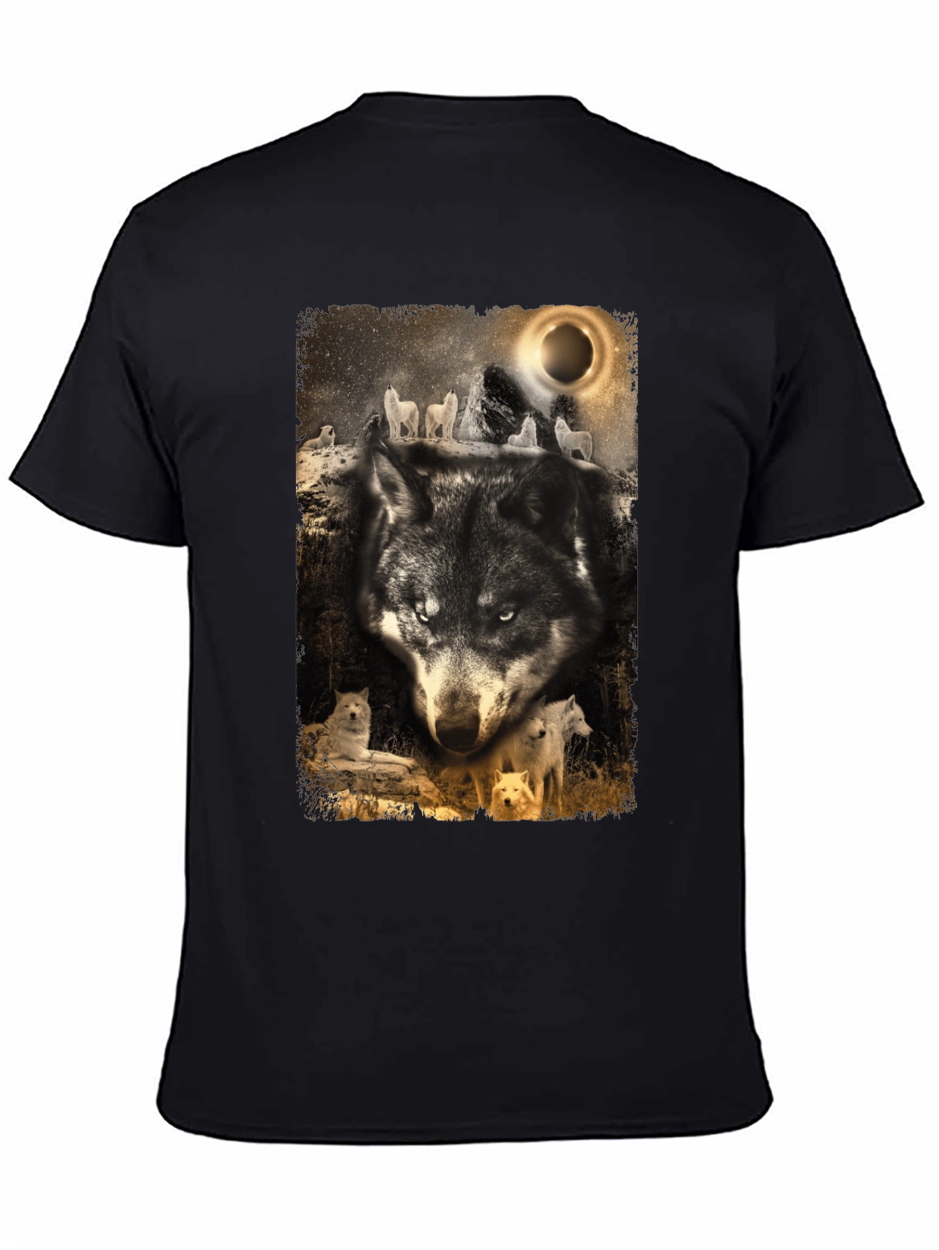 Wolf Pack Graphic Tee - Eclipse Design