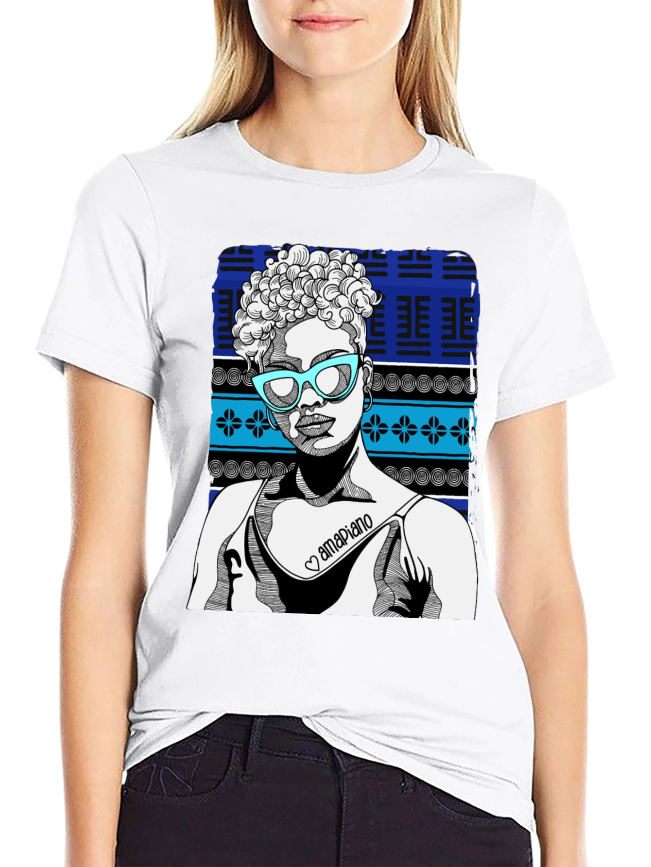 Amapiano Graphic Tee - Stylish Music Inspired Apparel