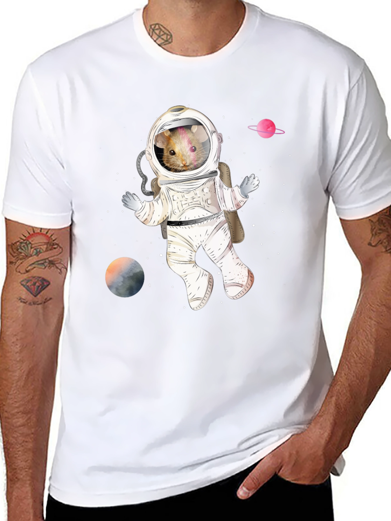 Hamster Astronaut T-Shirt