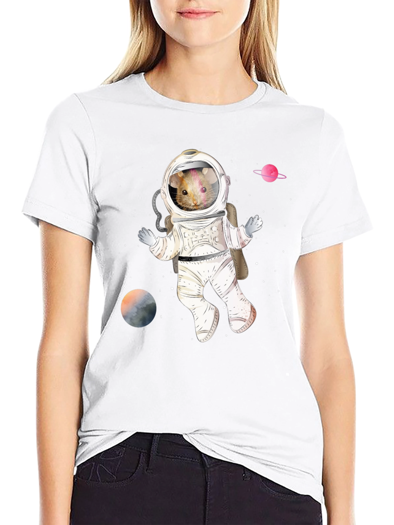 Hamster Astronaut T-Shirt