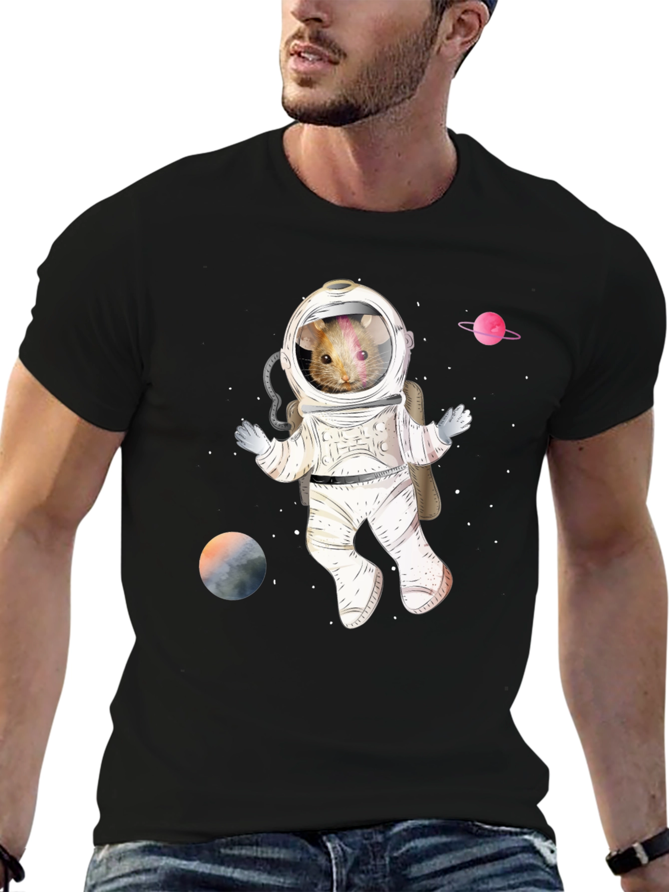 Hamster Astronaut T-Shirt