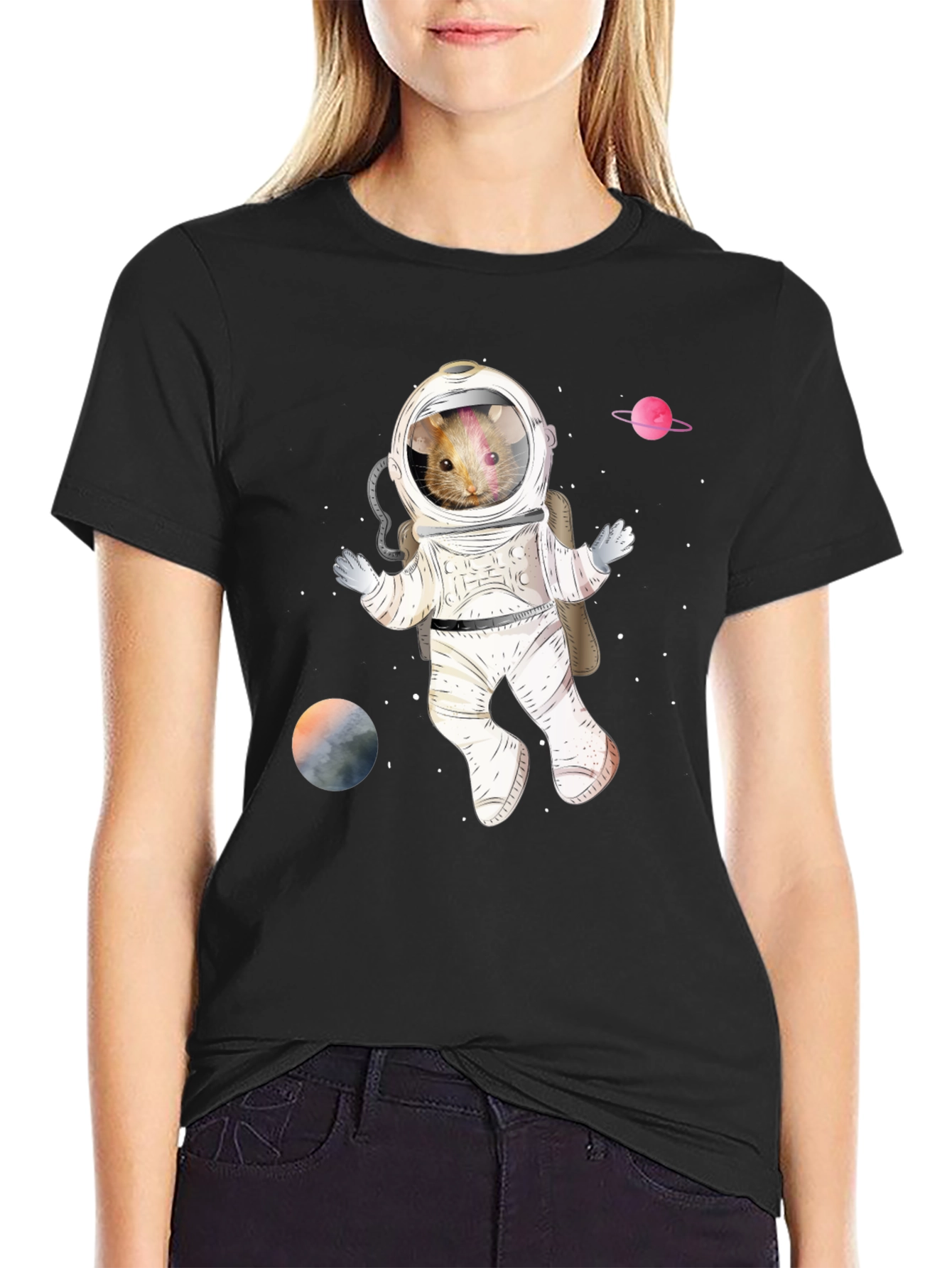 Hamster Astronaut T-Shirt