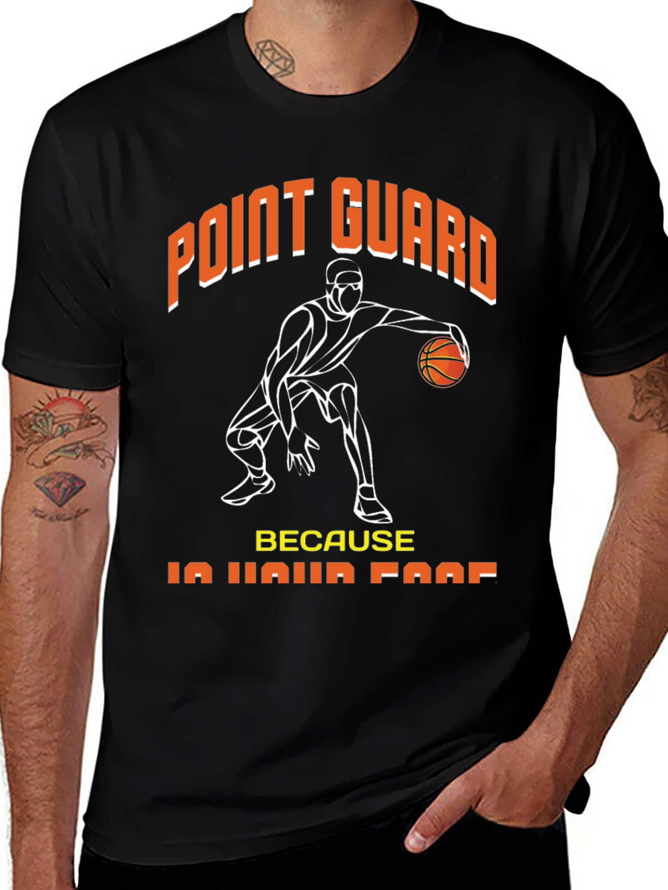 Point Guard Basketball T-Shirt