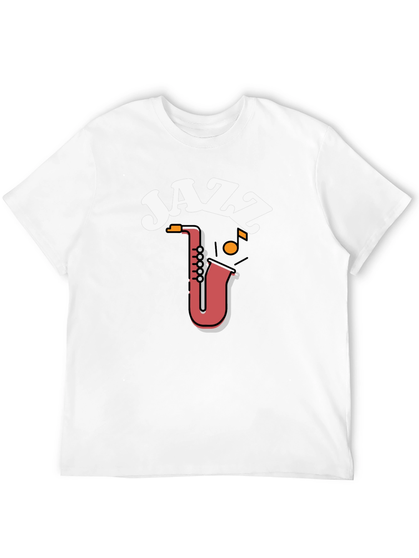 Jazz Saxophone Graphic Tee
