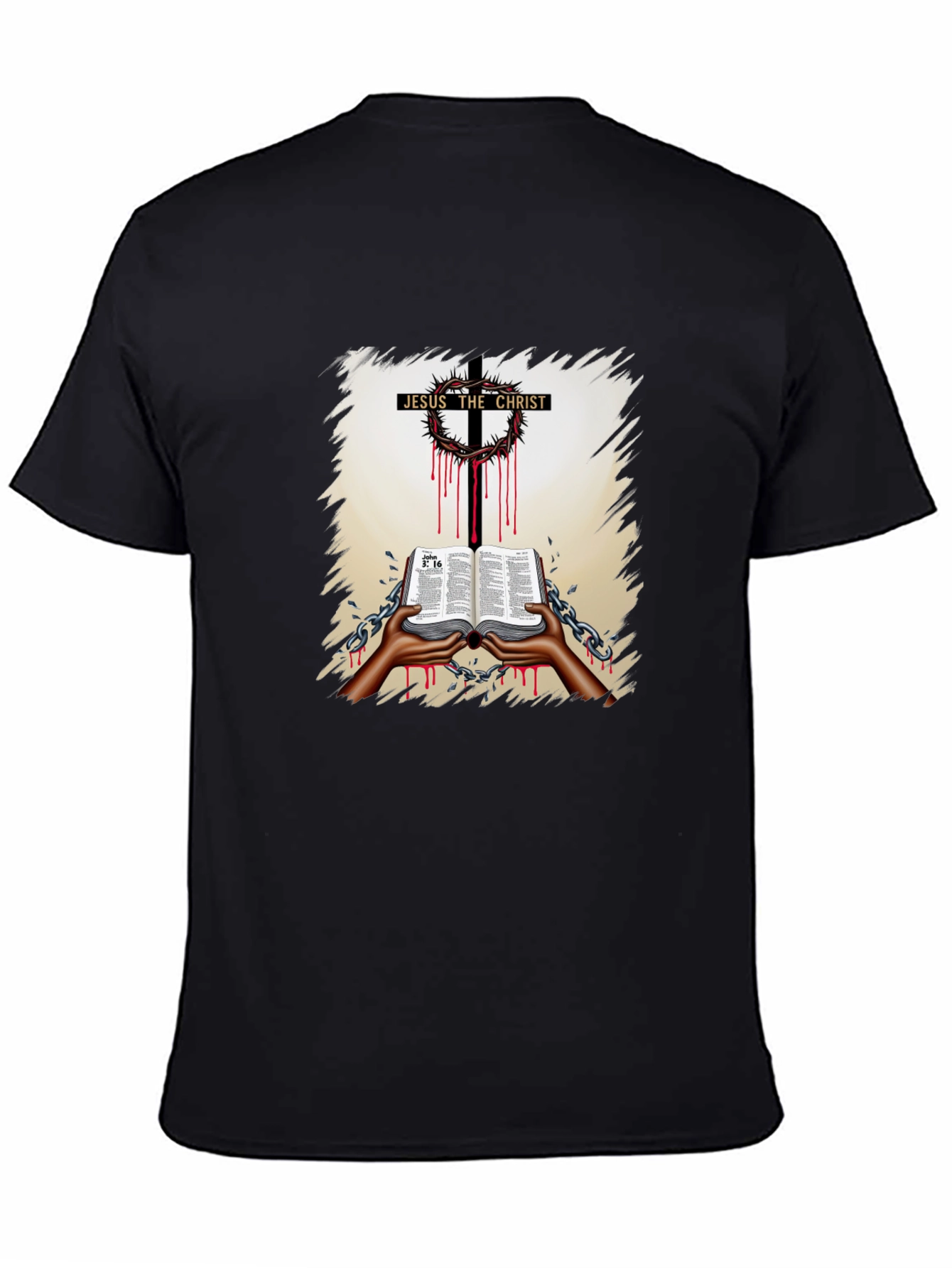 Jesus Christ Cross Graphic T-Shirt