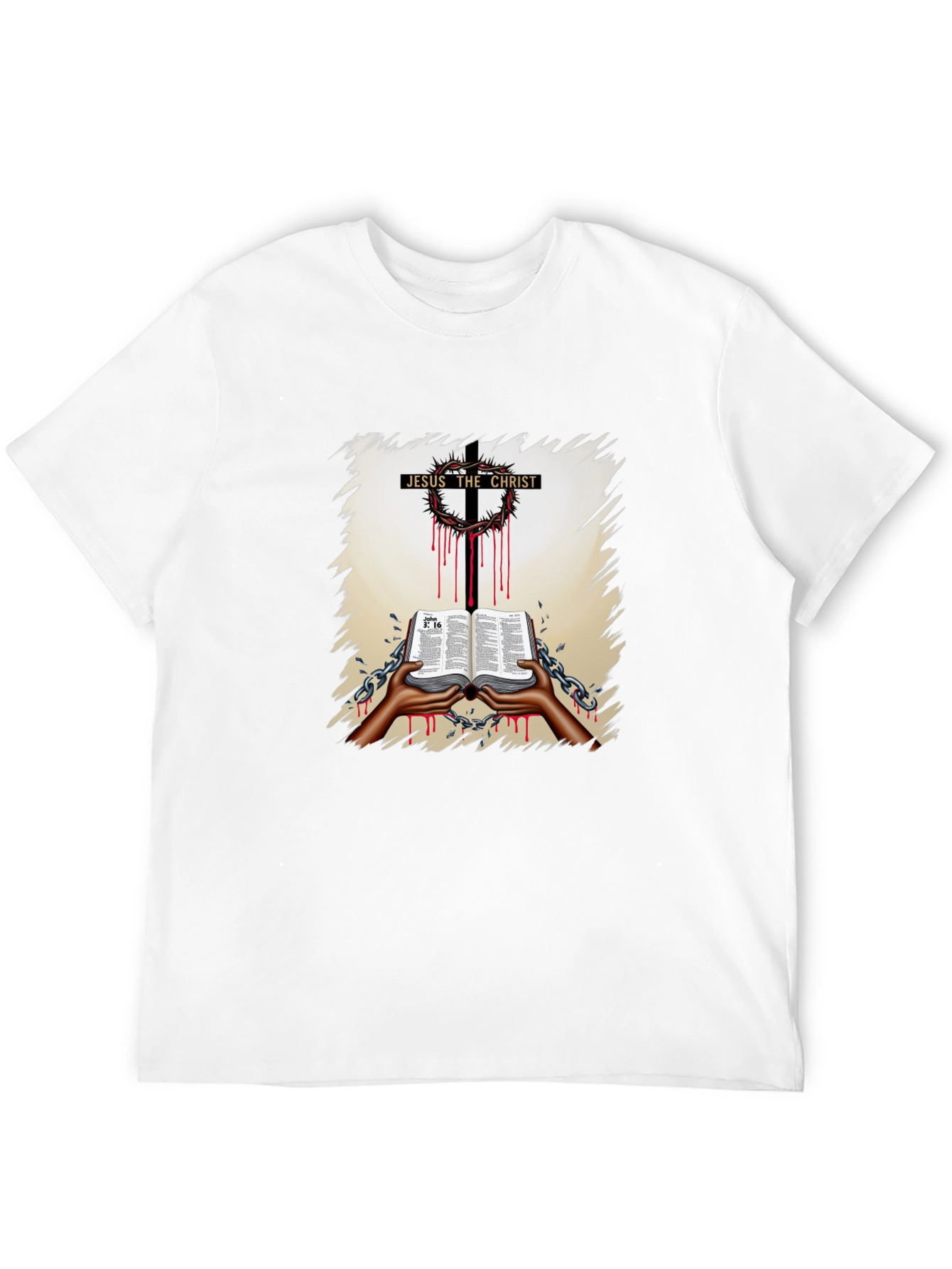 Jesus Christ Cross Graphic T-Shirt