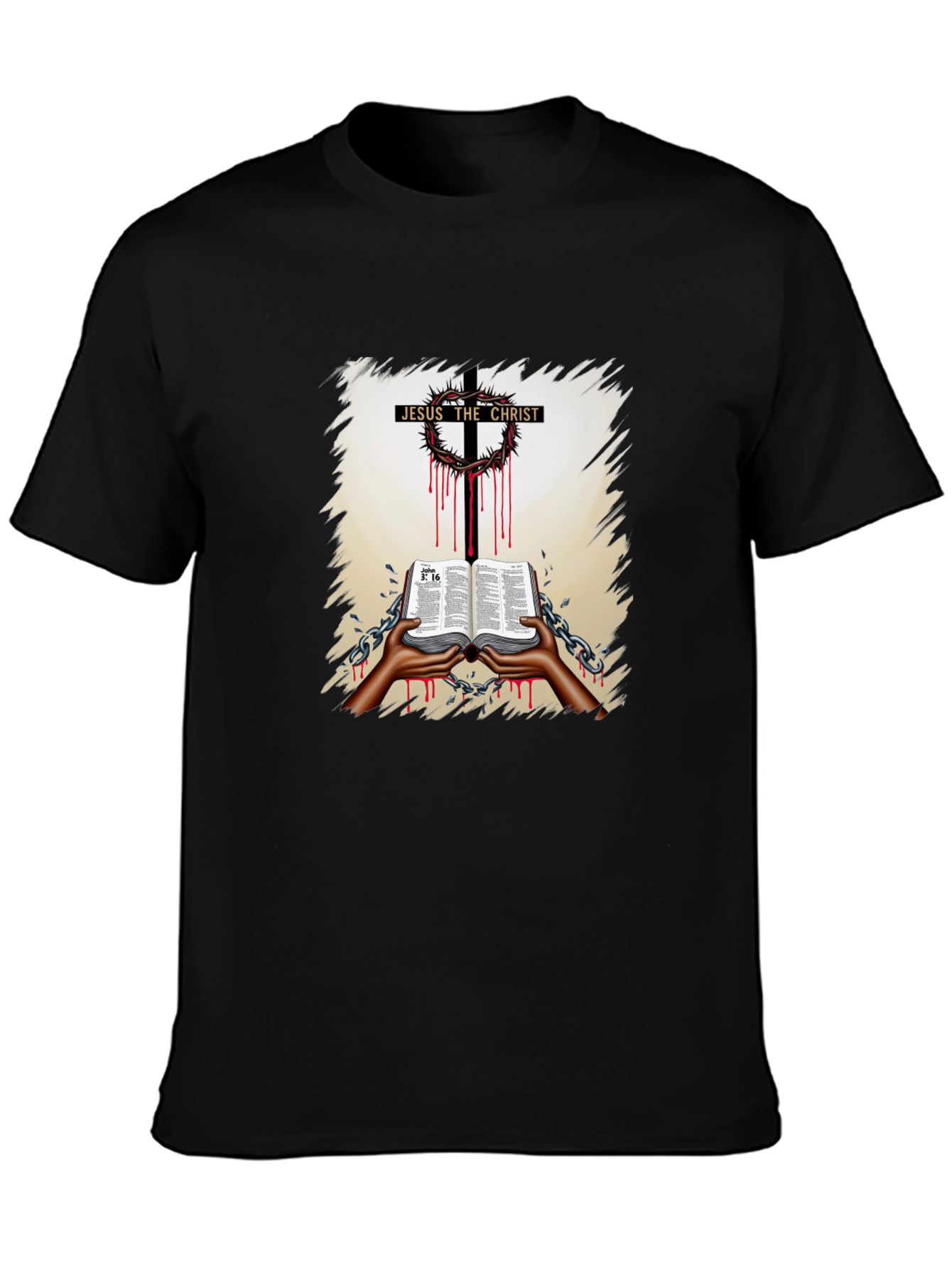 Jesus Christ Cross Graphic T-Shirt