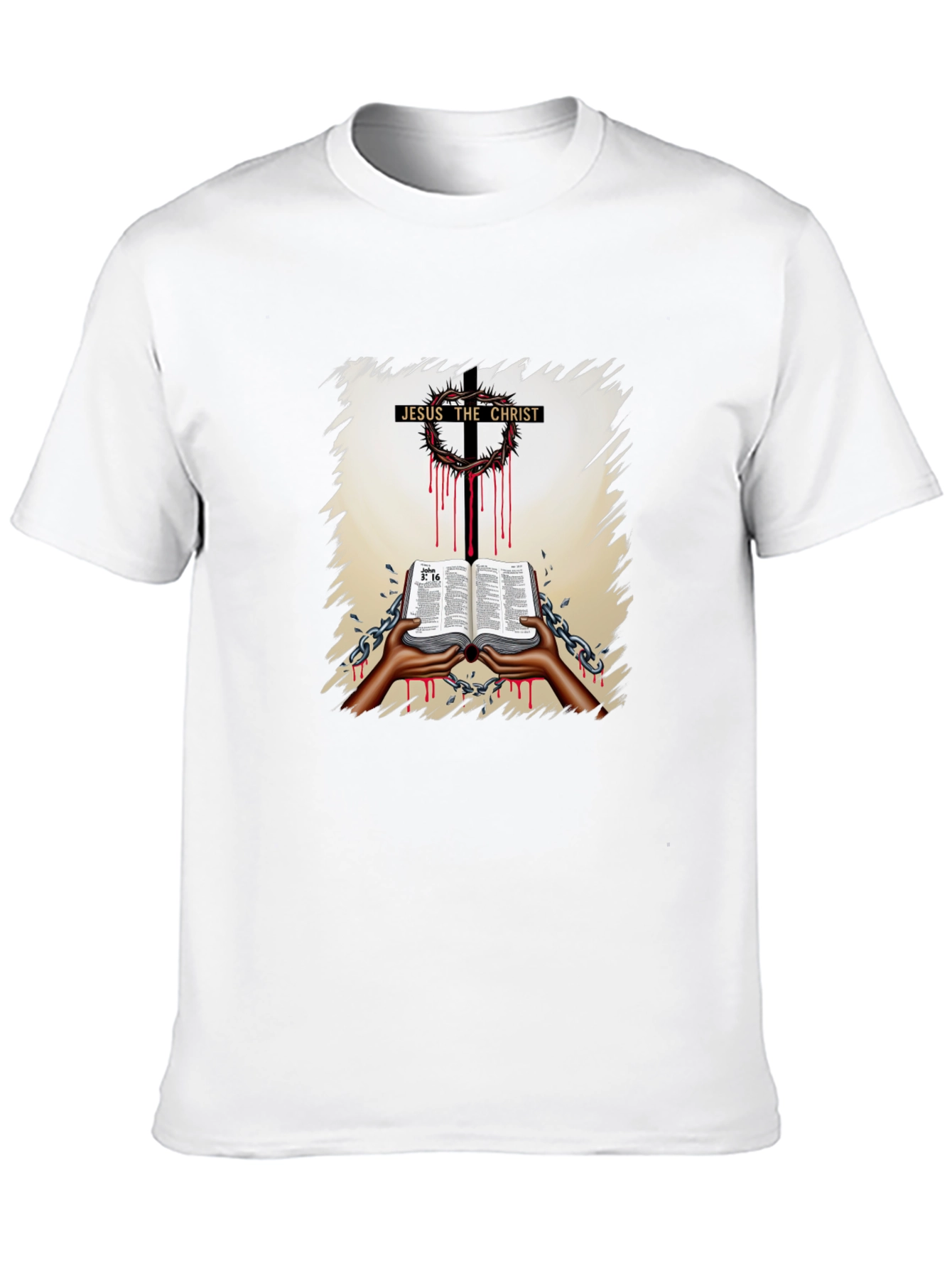 Jesus Christ Cross Graphic T-Shirt