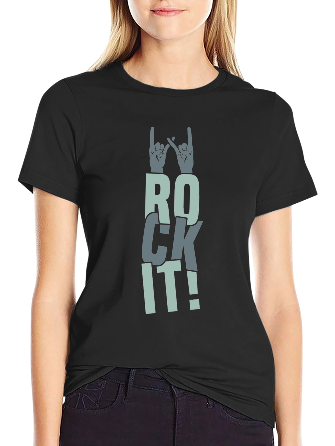 Rock It Graphic Tee - Unisex Cotton T-Shirt