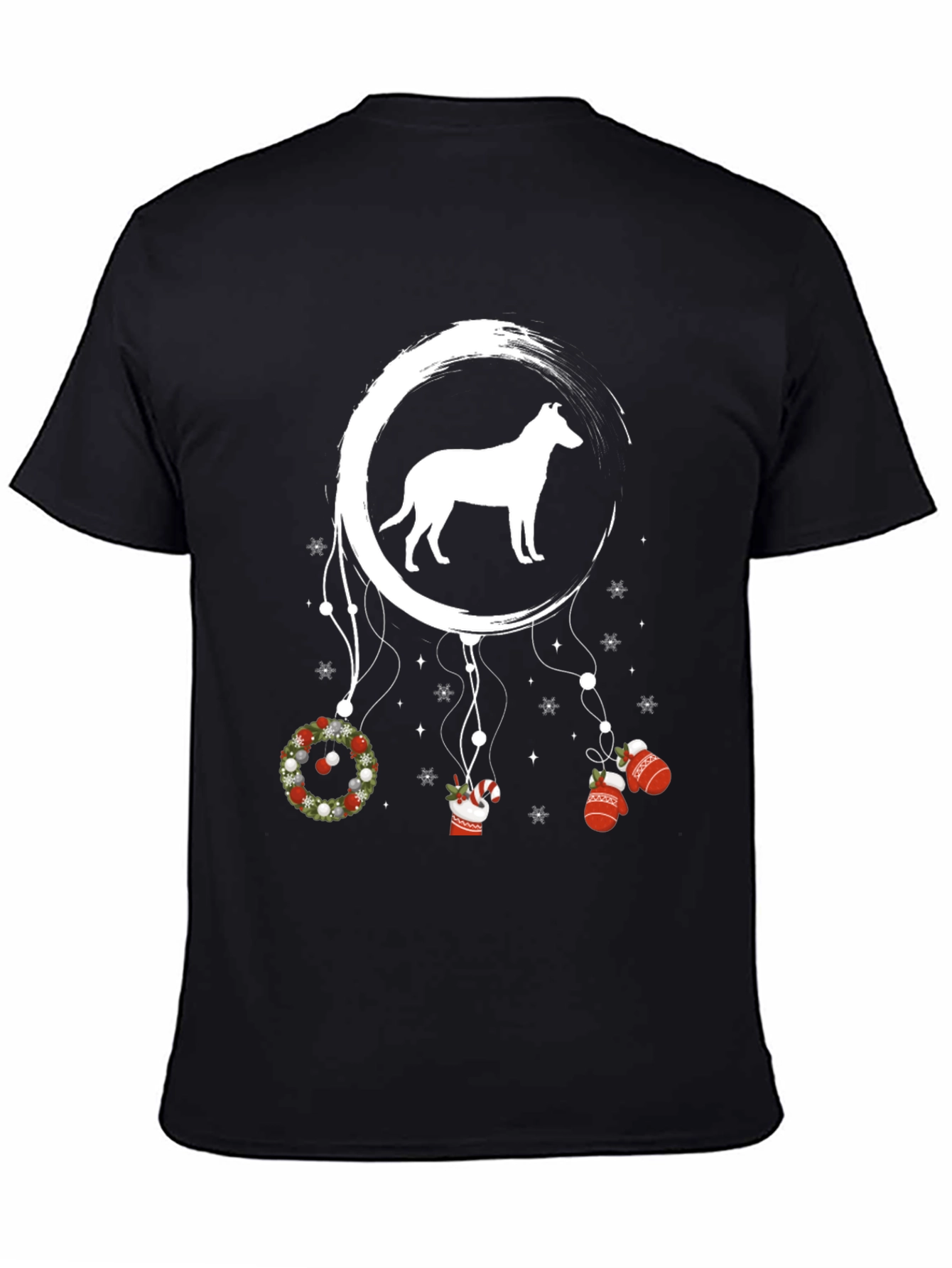Dog Dream Catcher Christmas T-Shirt