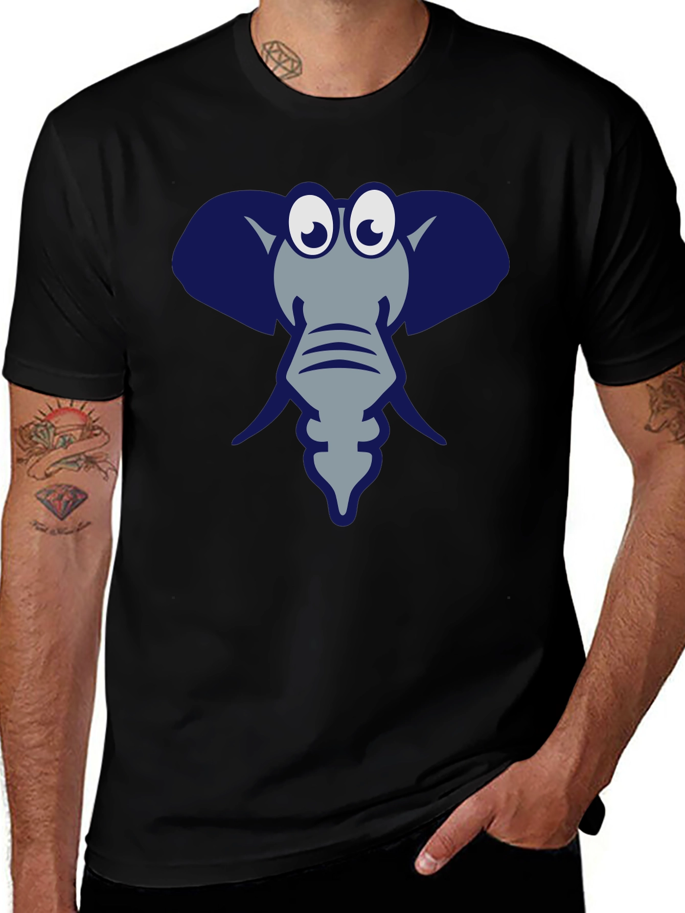 Elephant Graphic Tee - Comfy Everyday Wear