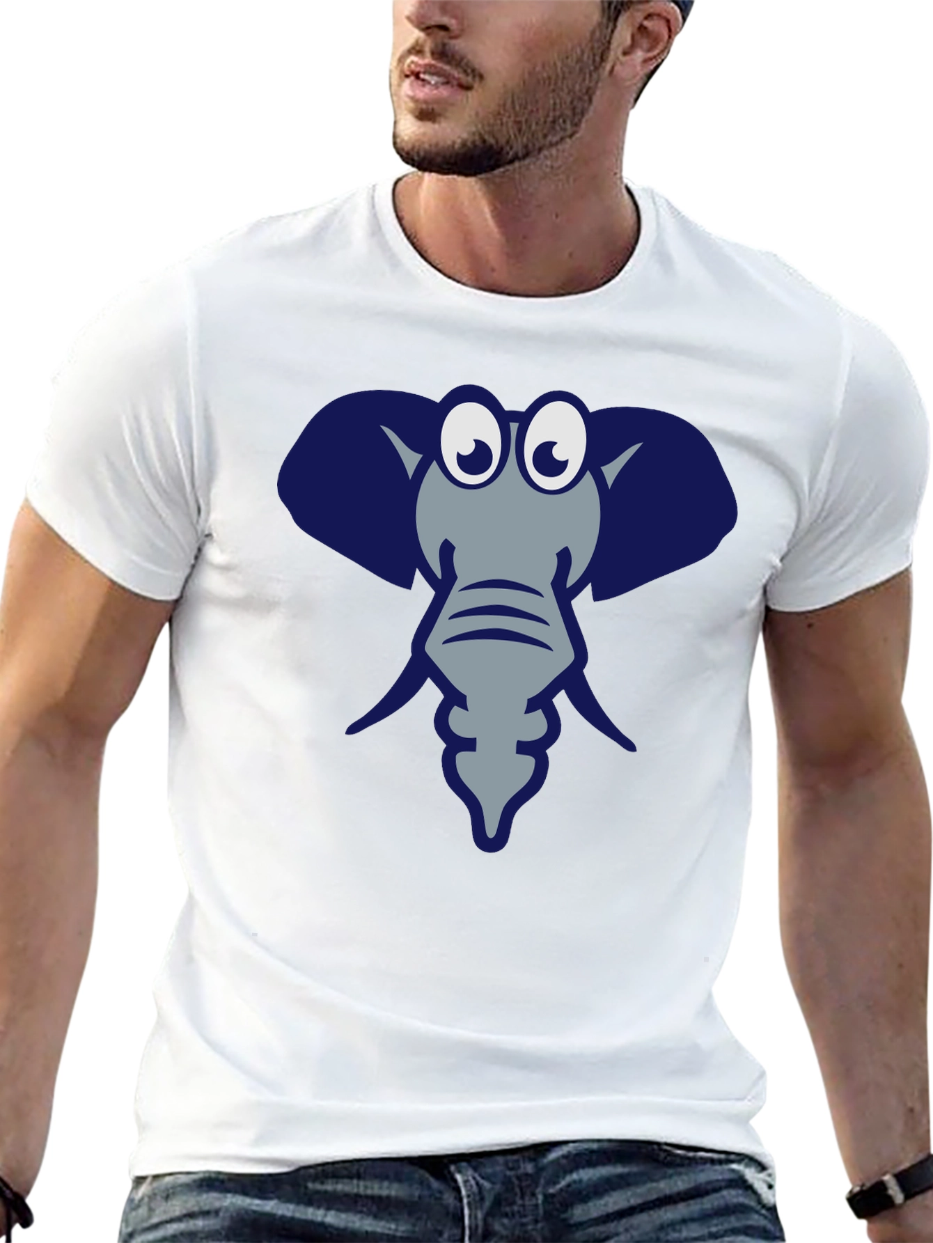 Elephant Graphic Tee - Comfy Everyday Wear