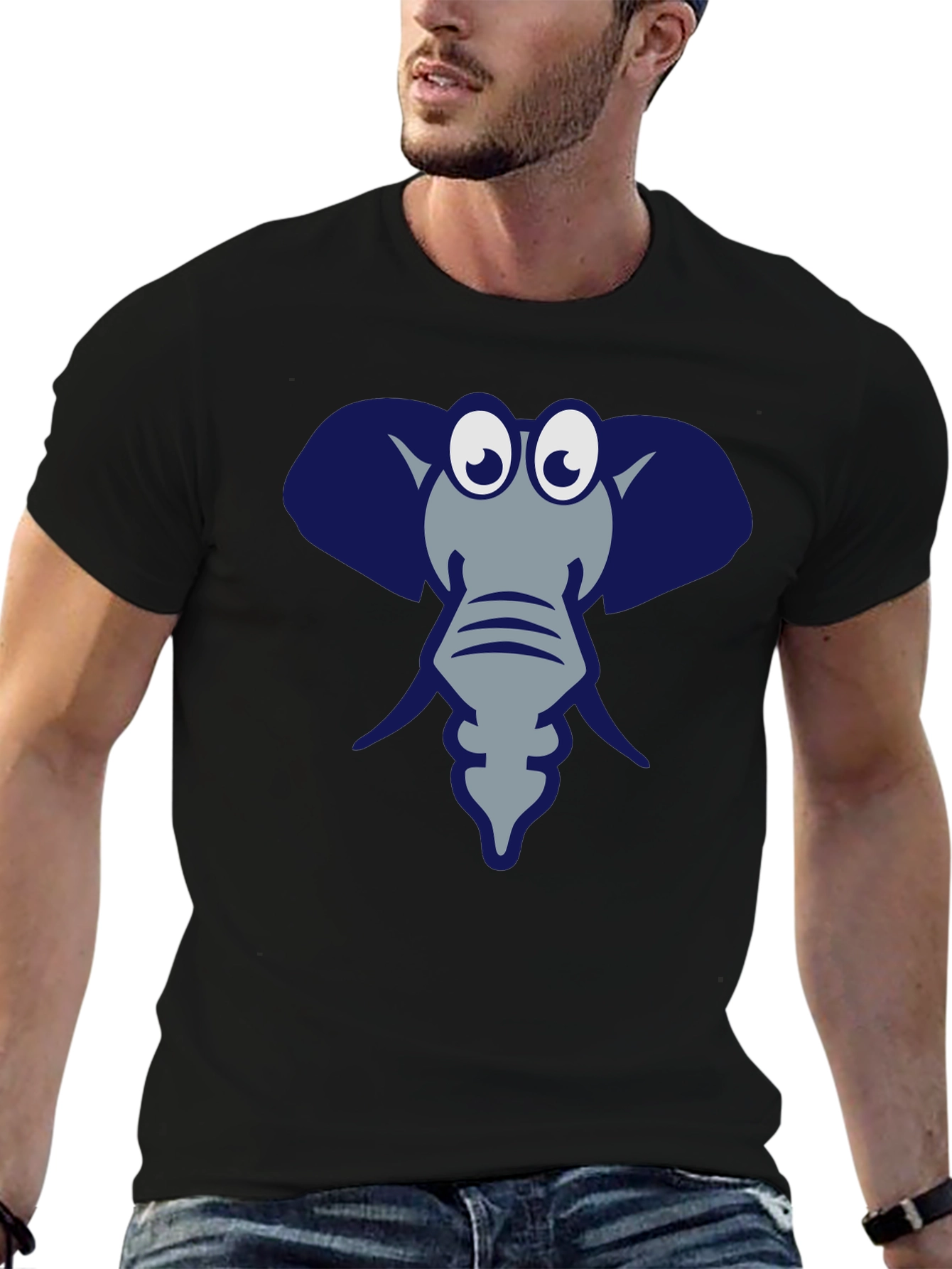 Elephant Graphic Tee - Comfy Everyday Wear