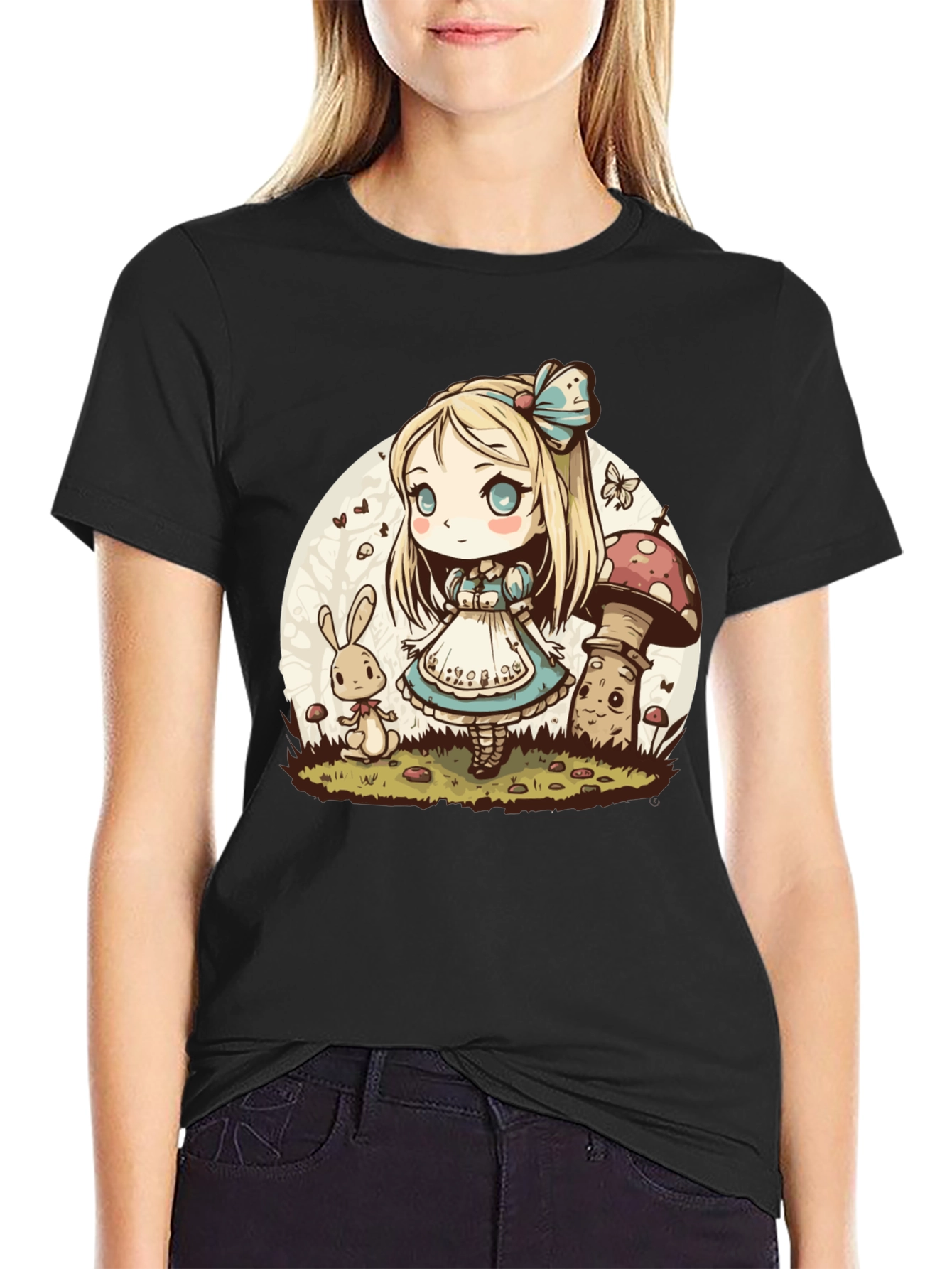 Alice in Wonderland Graphic T-Shirt