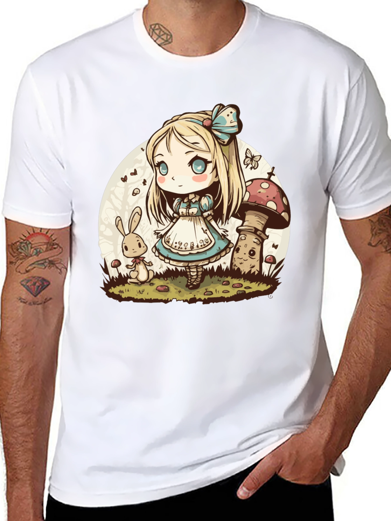 Alice in Wonderland Graphic T-Shirt
