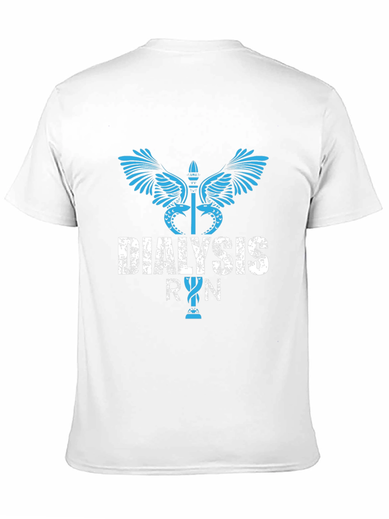 Dialysis RN Graphic Tee - Medical Professional T-Shirt
