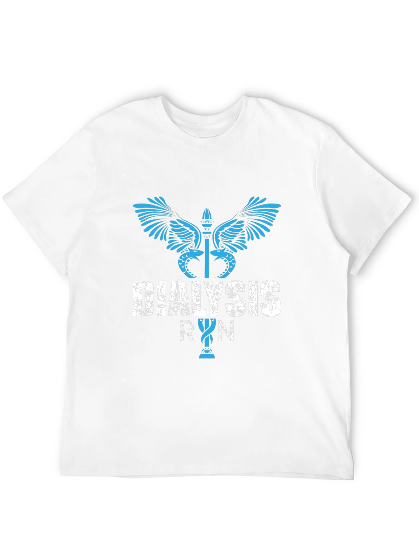Dialysis RN Graphic Tee - Medical Professional T-Shirt