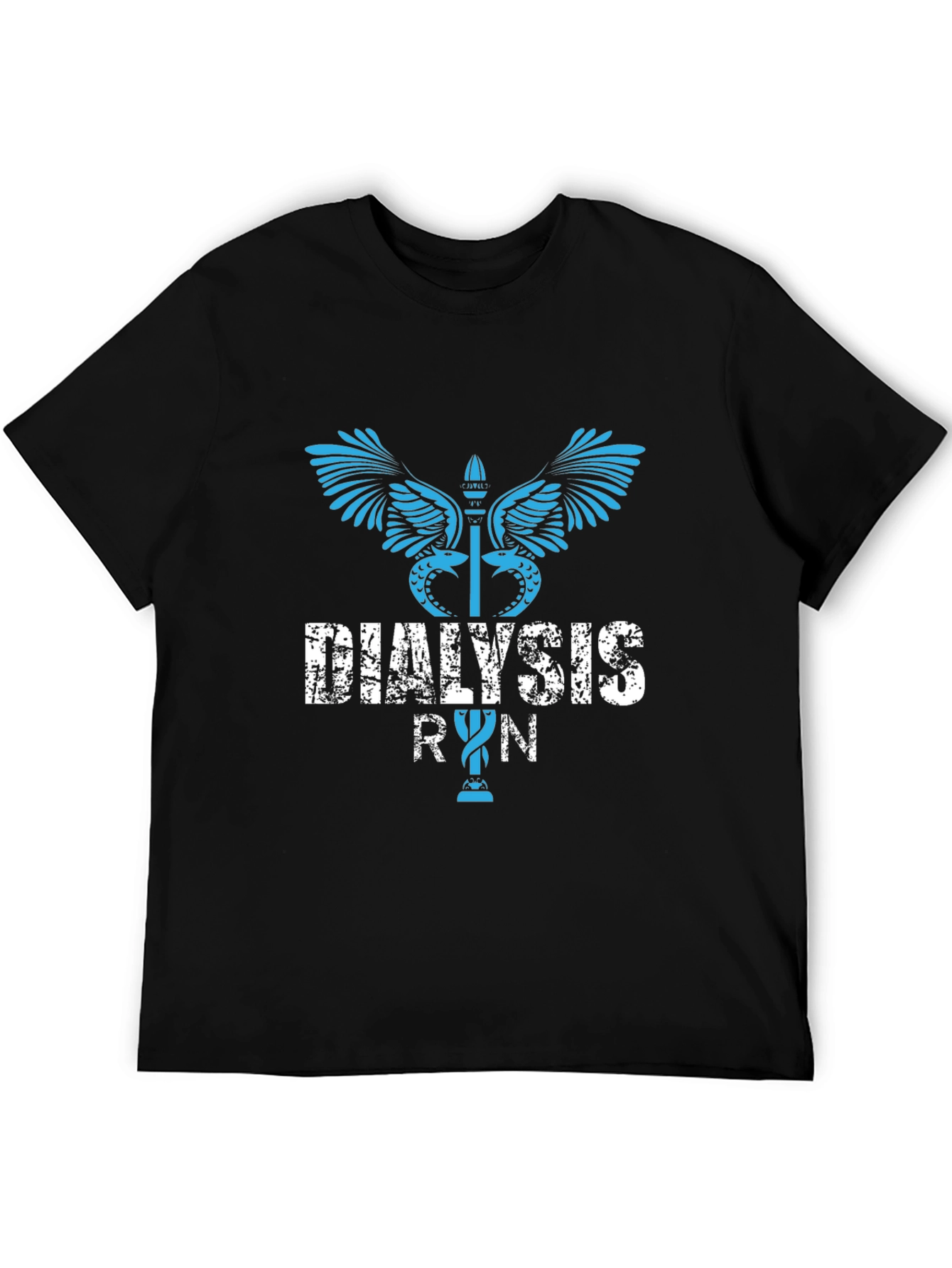Dialysis RN Graphic Tee - Medical Professional T-Shirt