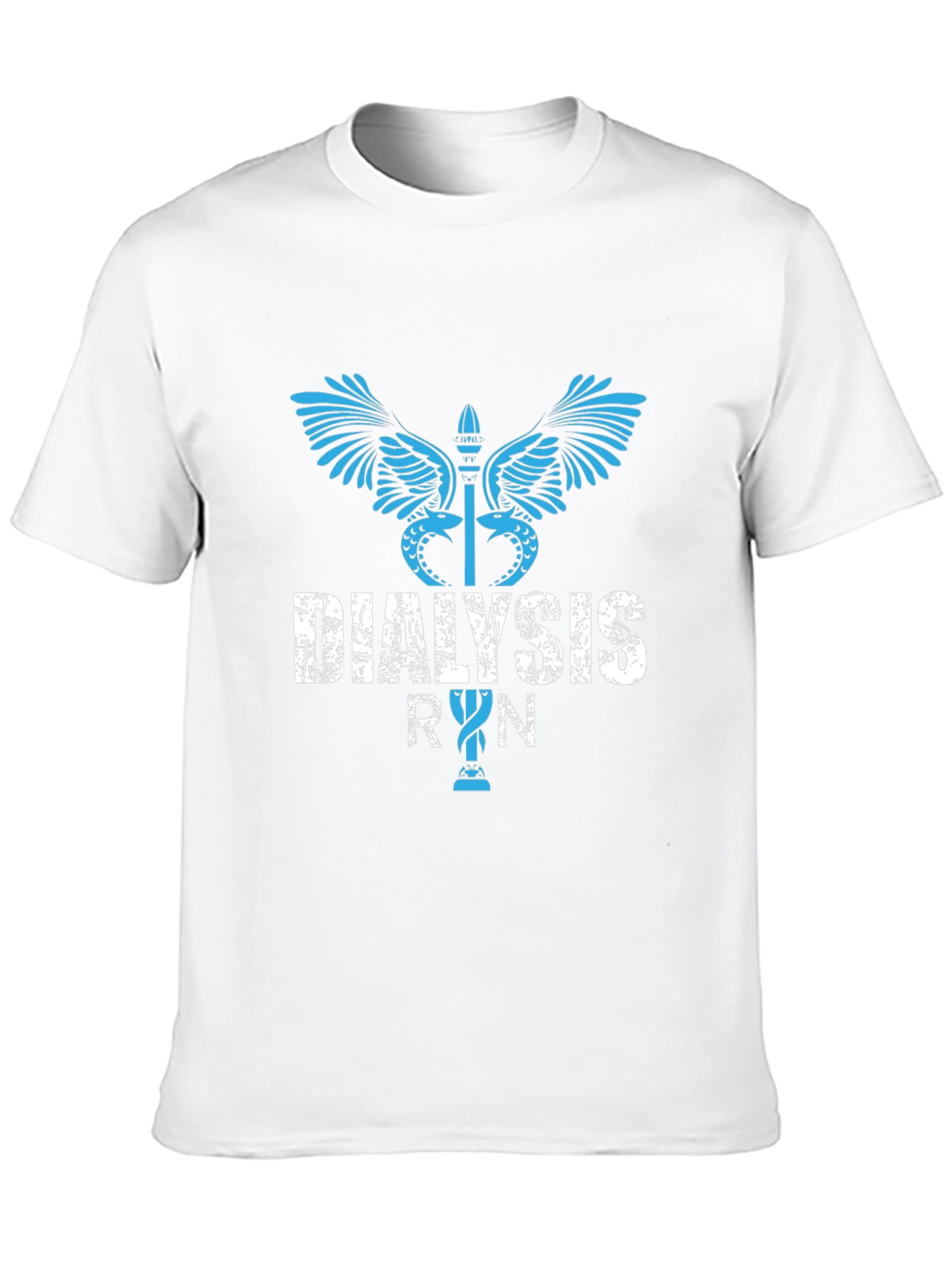 Dialysis RN Graphic Tee - Medical Professional T-Shirt