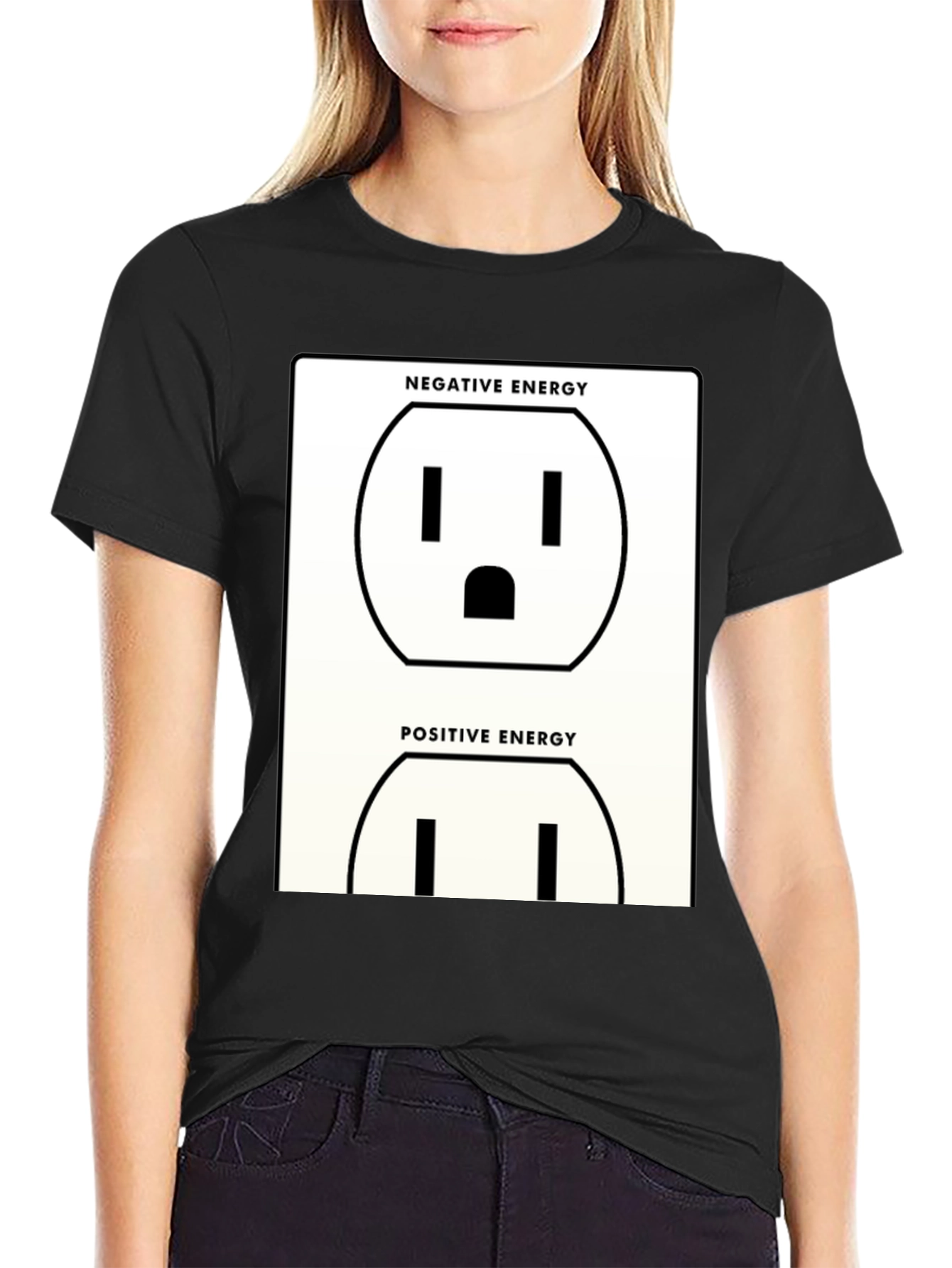 Positive & Negative Energy Graphic Tee