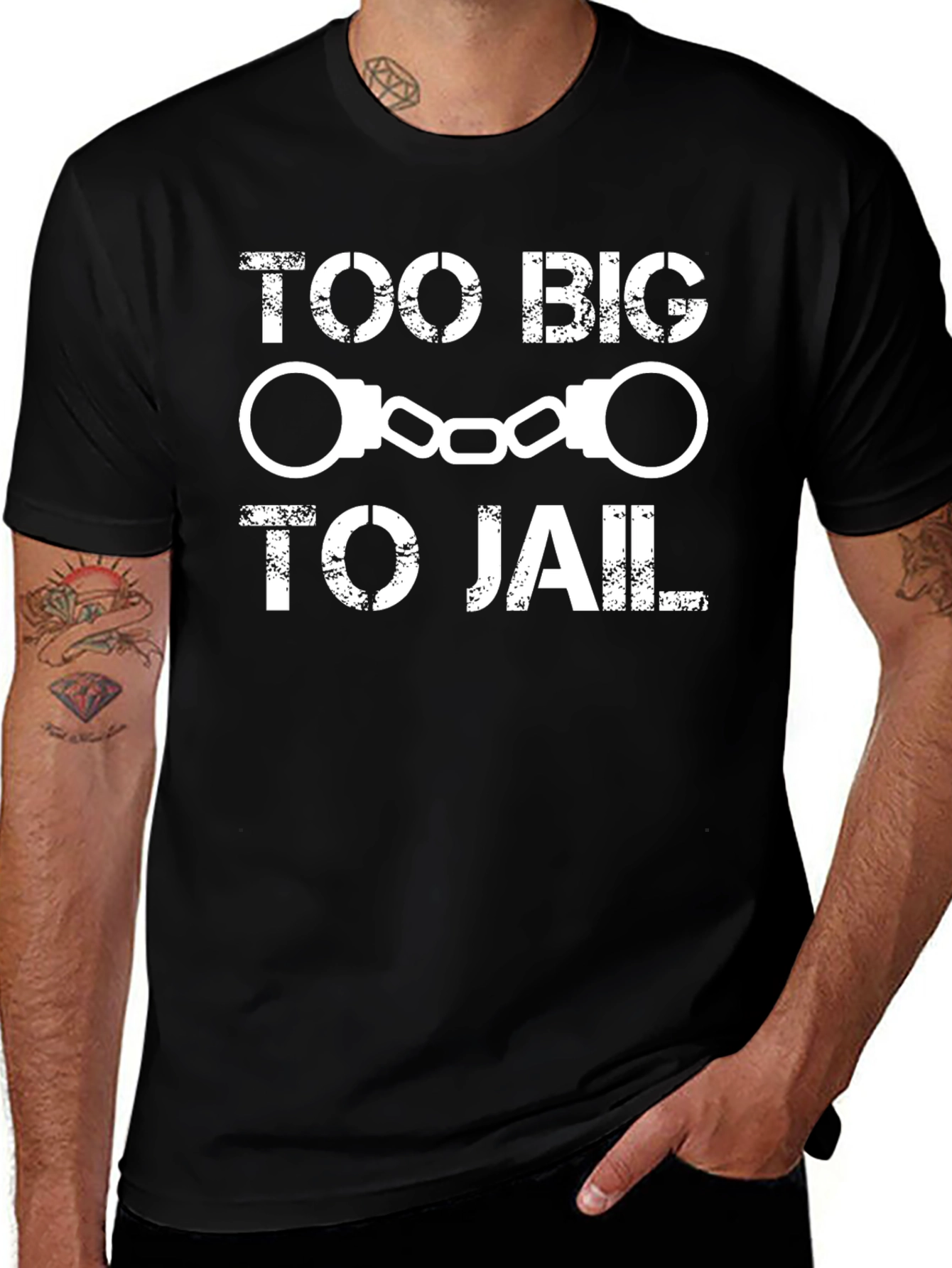Too Big To Jail Graphic T-Shirt