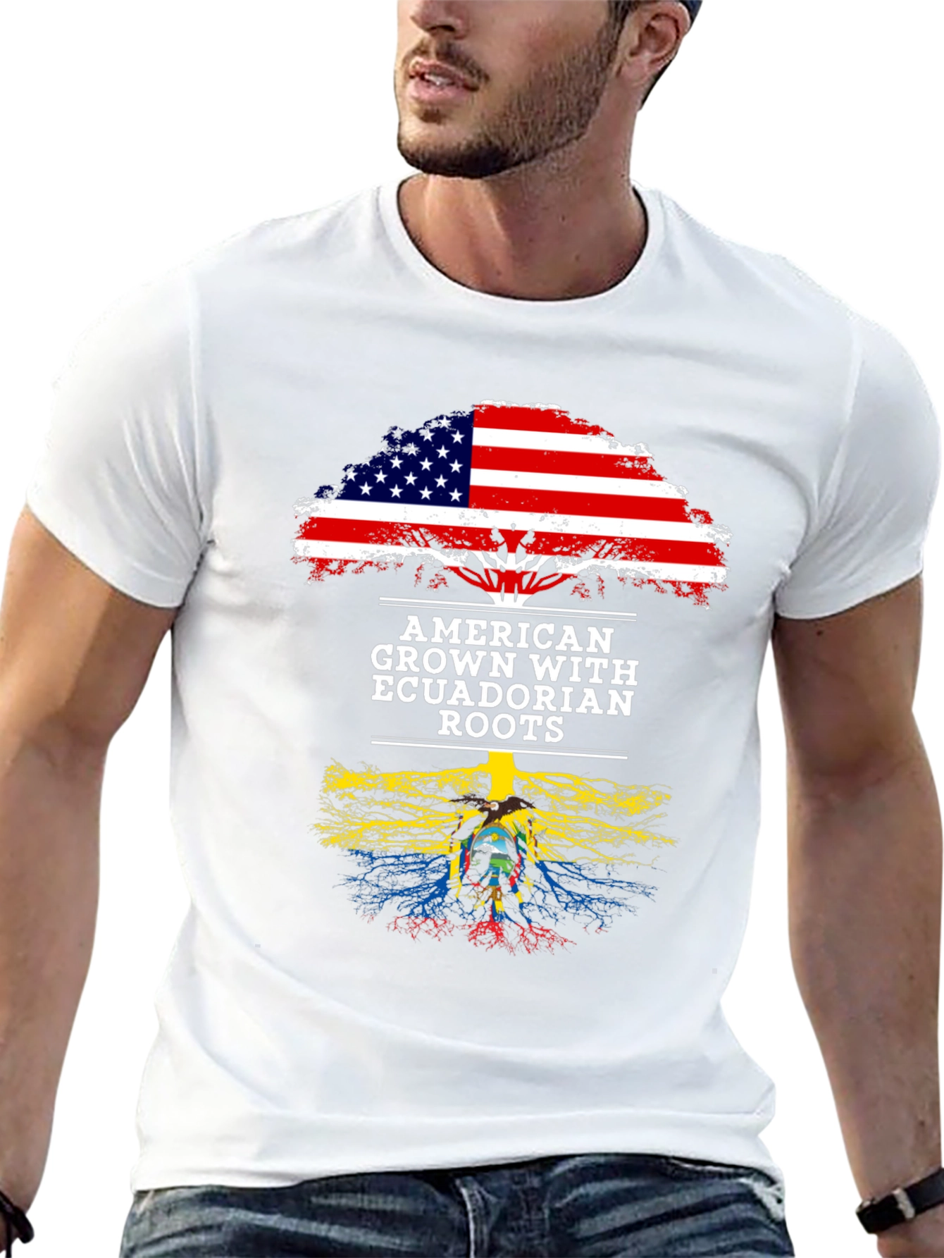 American Grown Ecuadorian Roots Tee