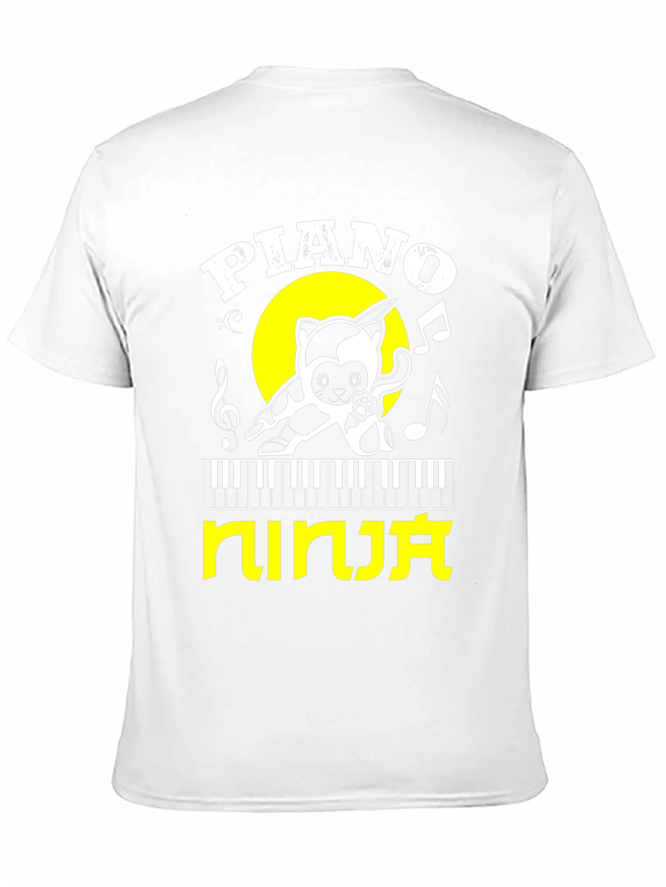 Piano Ninja Graphic T-Shirt