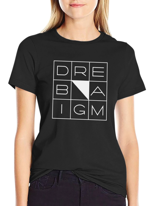 Dream Big Mens Black Graphic T-Shirt