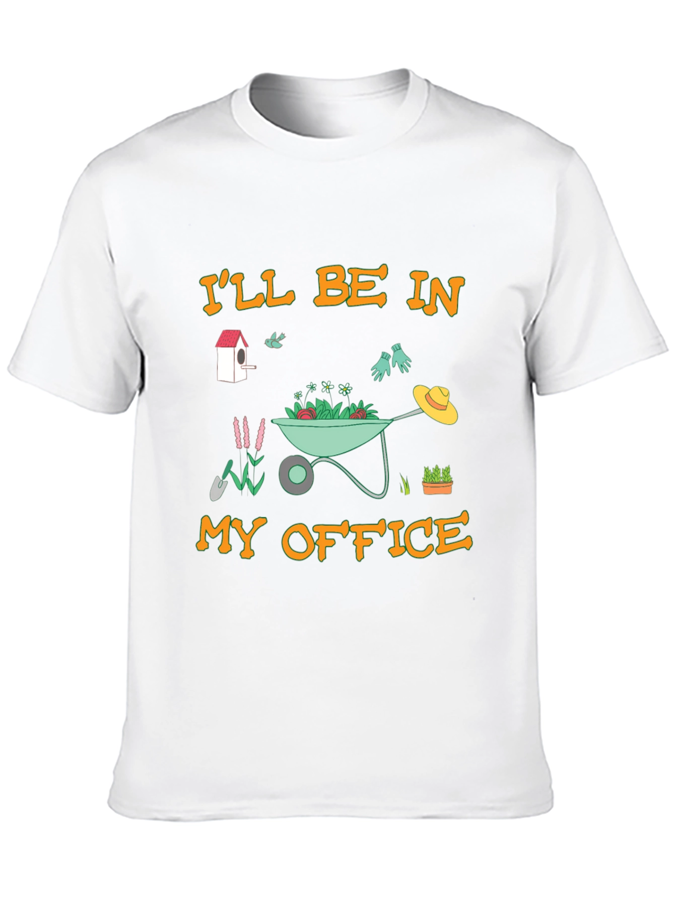 Gardeners Office T-Shirt - Black Cotton Tee