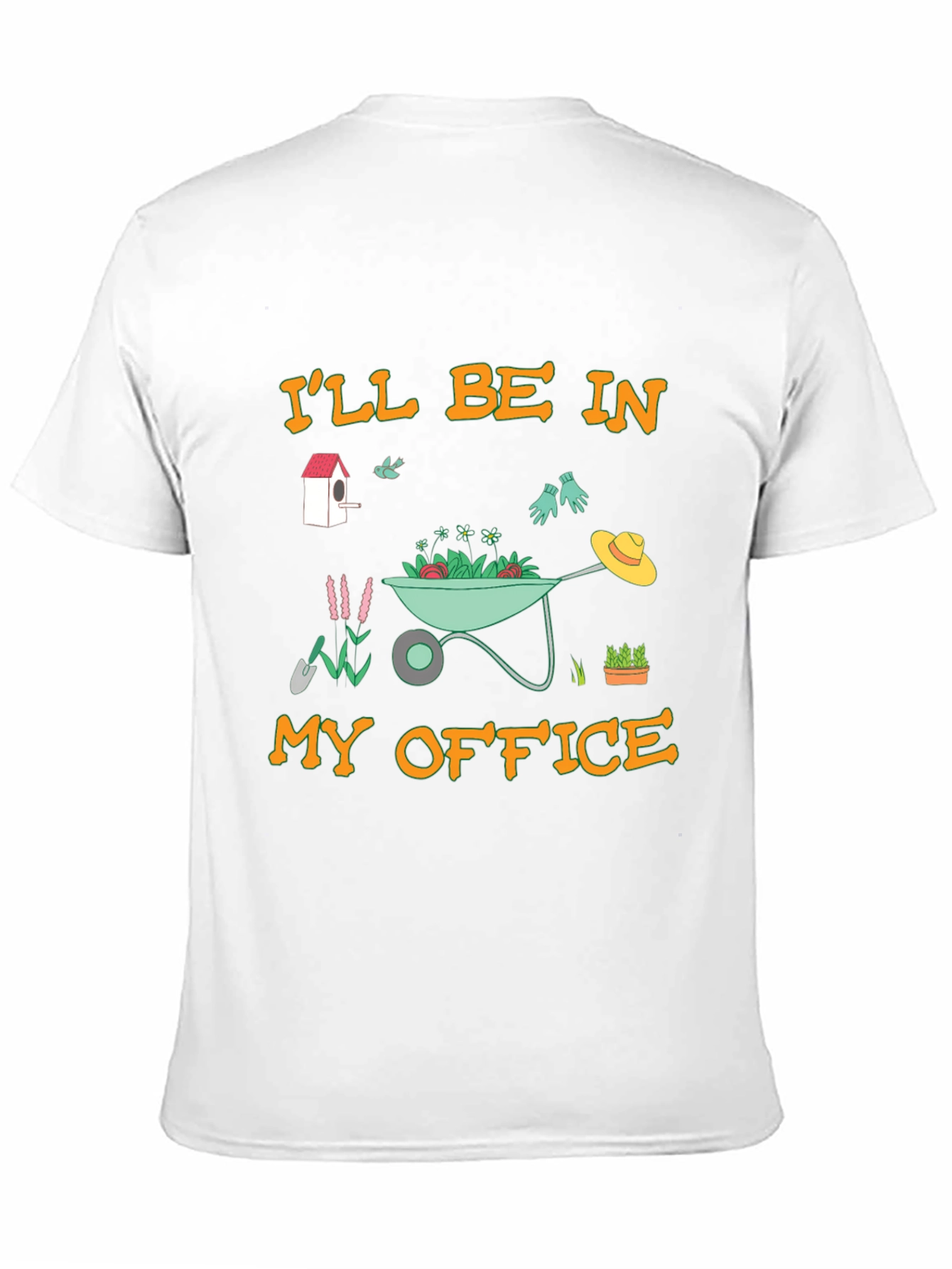 Gardeners Office T-Shirt - Black Cotton Tee