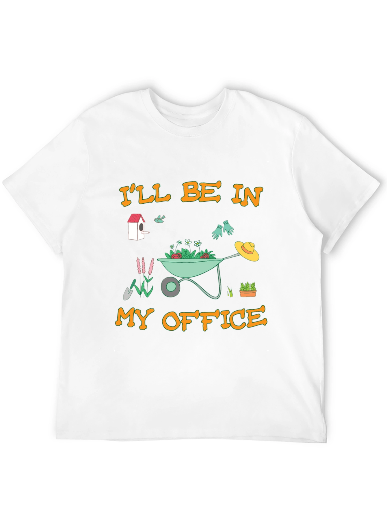 Gardeners Office T-Shirt - Black Cotton Tee
