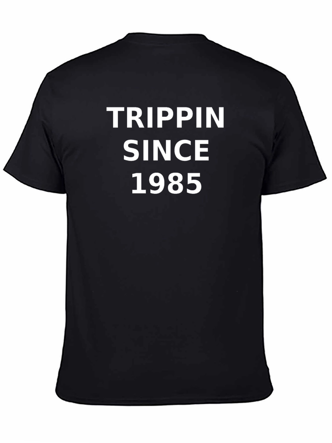 Trippin Since 1985 Black T-Shirt