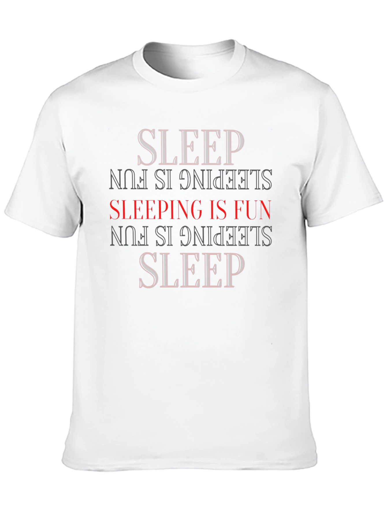 Sleep is Fun Graphic Tee - Soft & Comfy