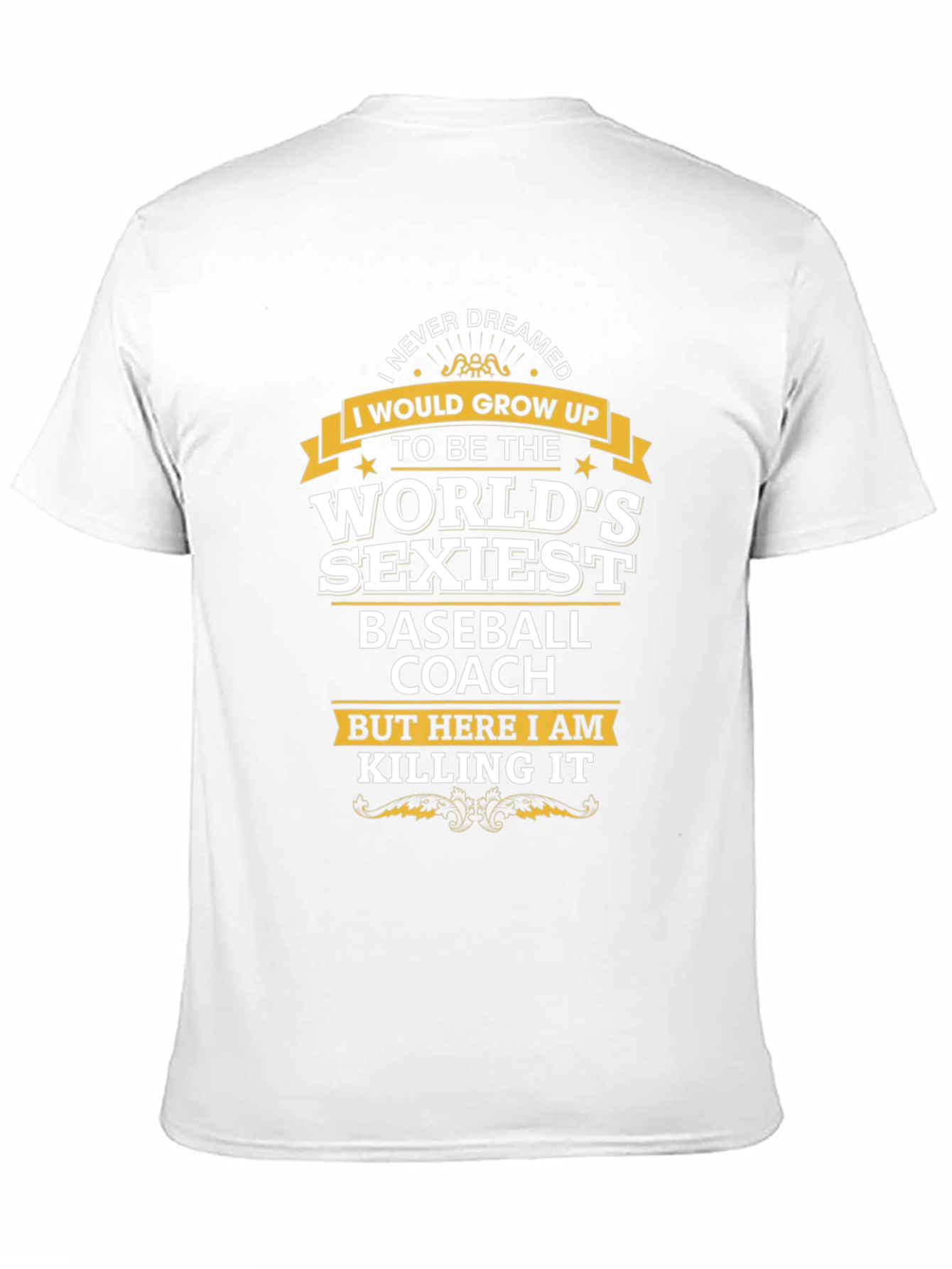 Worlds Sexiest Baseball Coach Graphic Tee