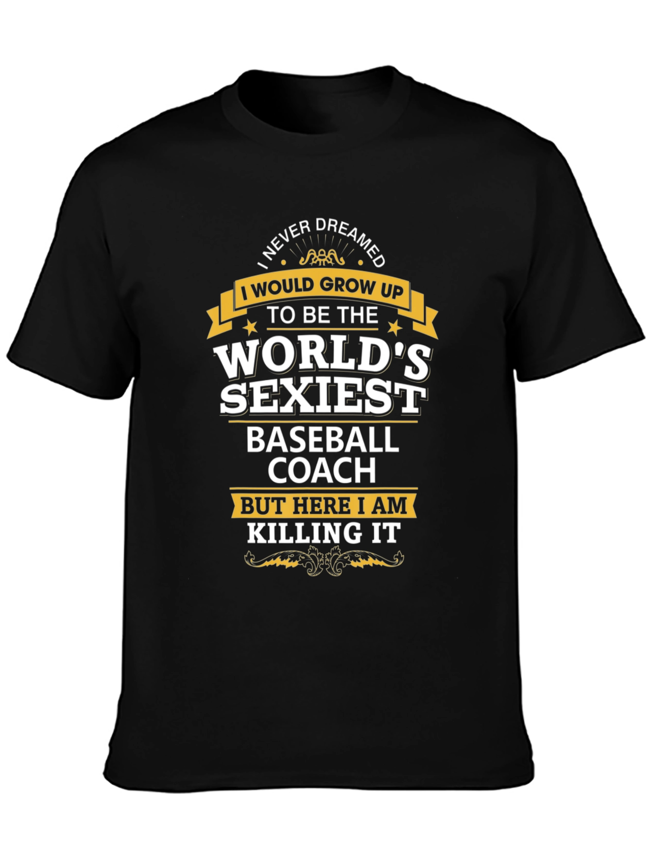 Worlds Sexiest Baseball Coach Graphic Tee