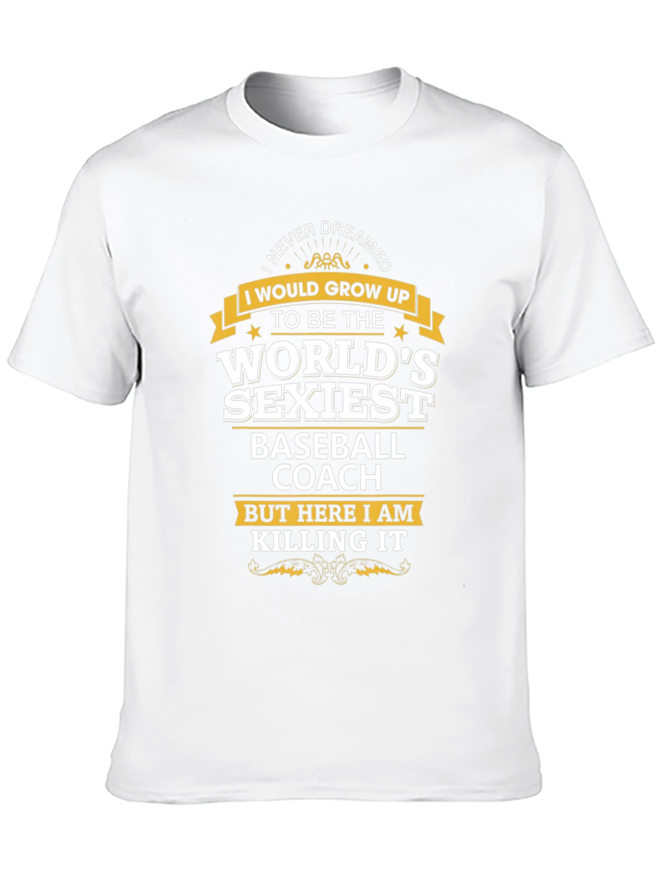 Worlds Sexiest Baseball Coach Graphic Tee