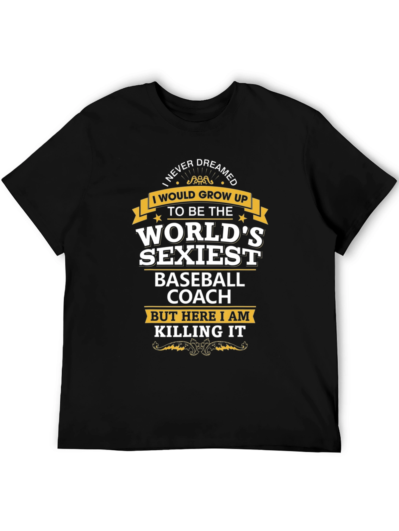 Worlds Sexiest Baseball Coach Graphic Tee