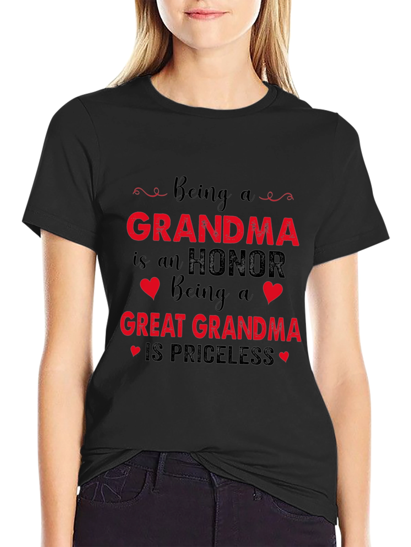 Grandma/Great Grandma T-Shirt: Priceless Honor