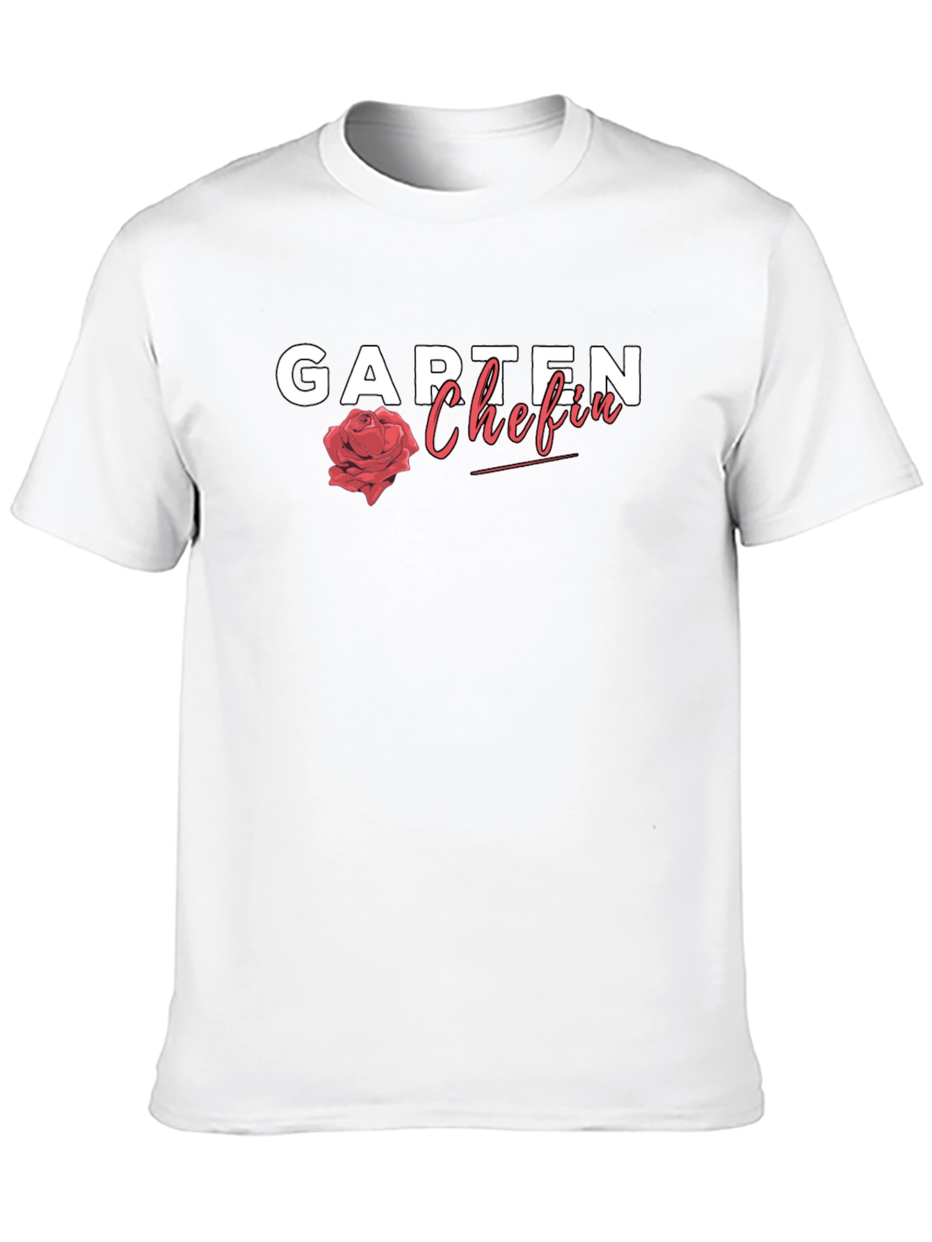 Garten Chefin Rose Graphic T-Shirt