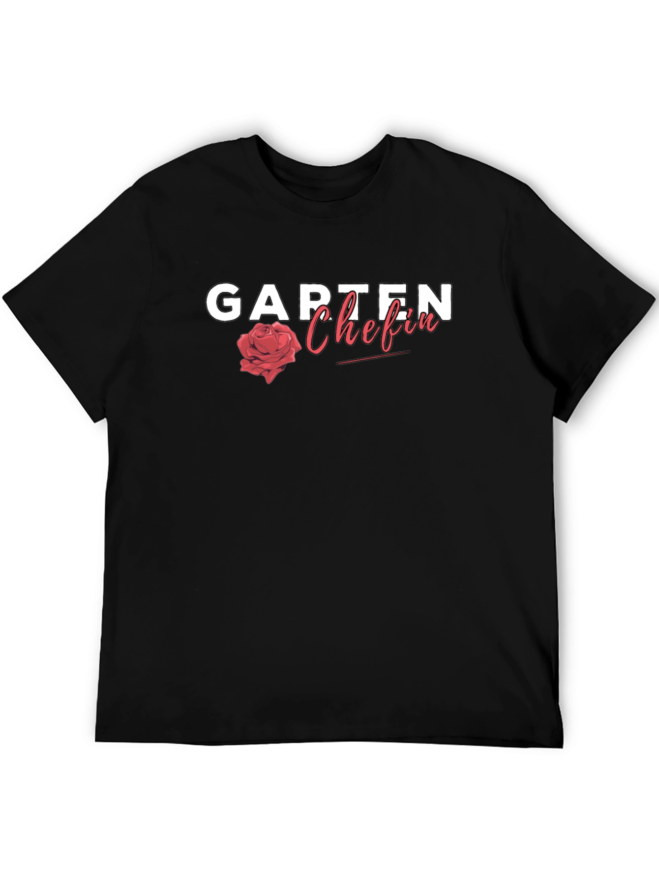 Garten Chefin Rose Graphic T-Shirt
