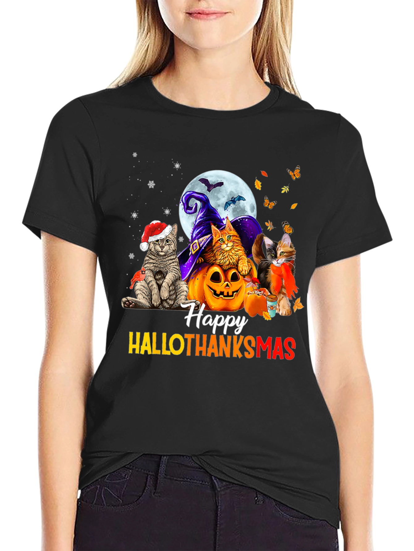 Happy Hallothanksmas T-Shirt