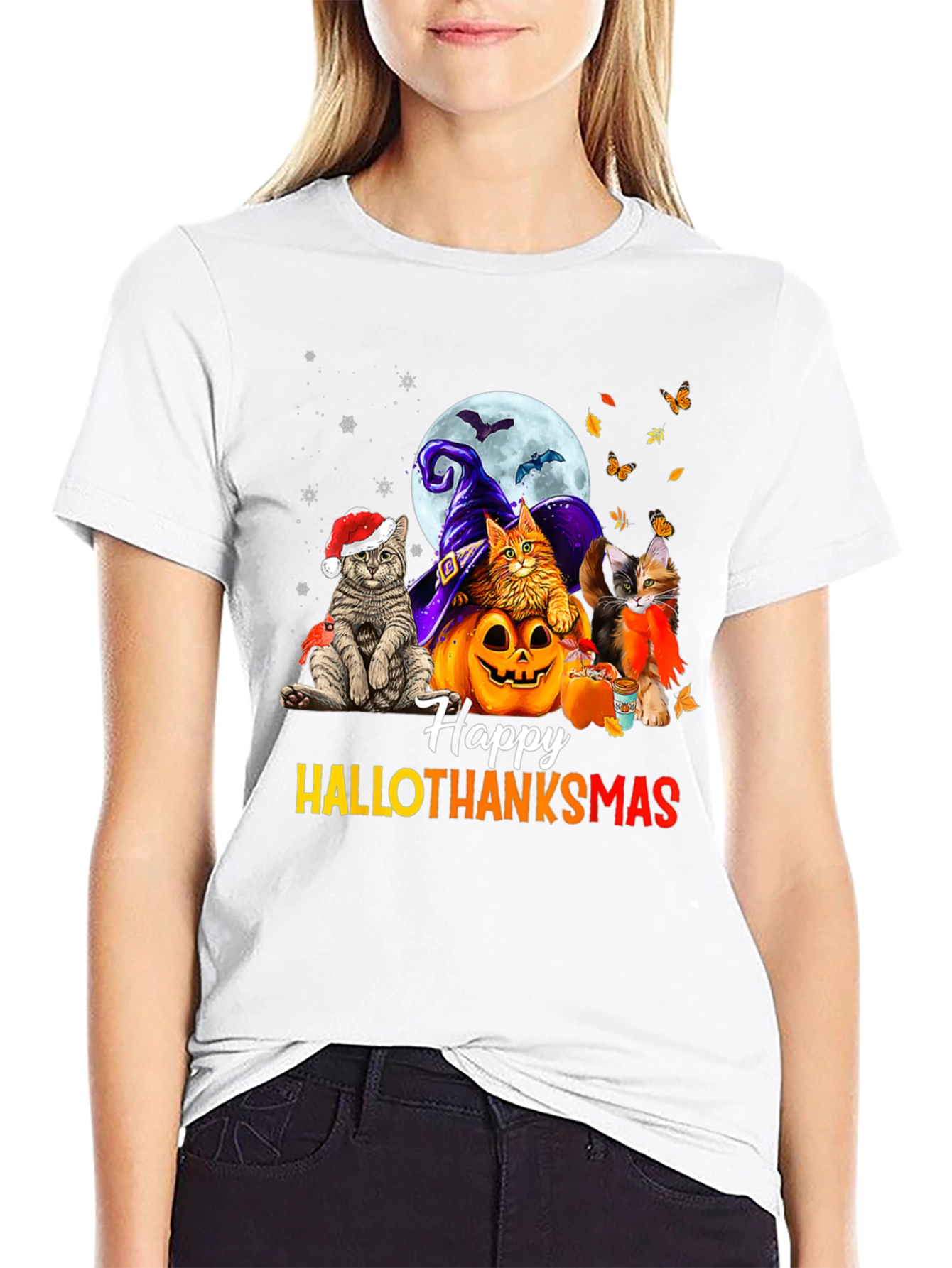 Happy Hallothanksmas T-Shirt